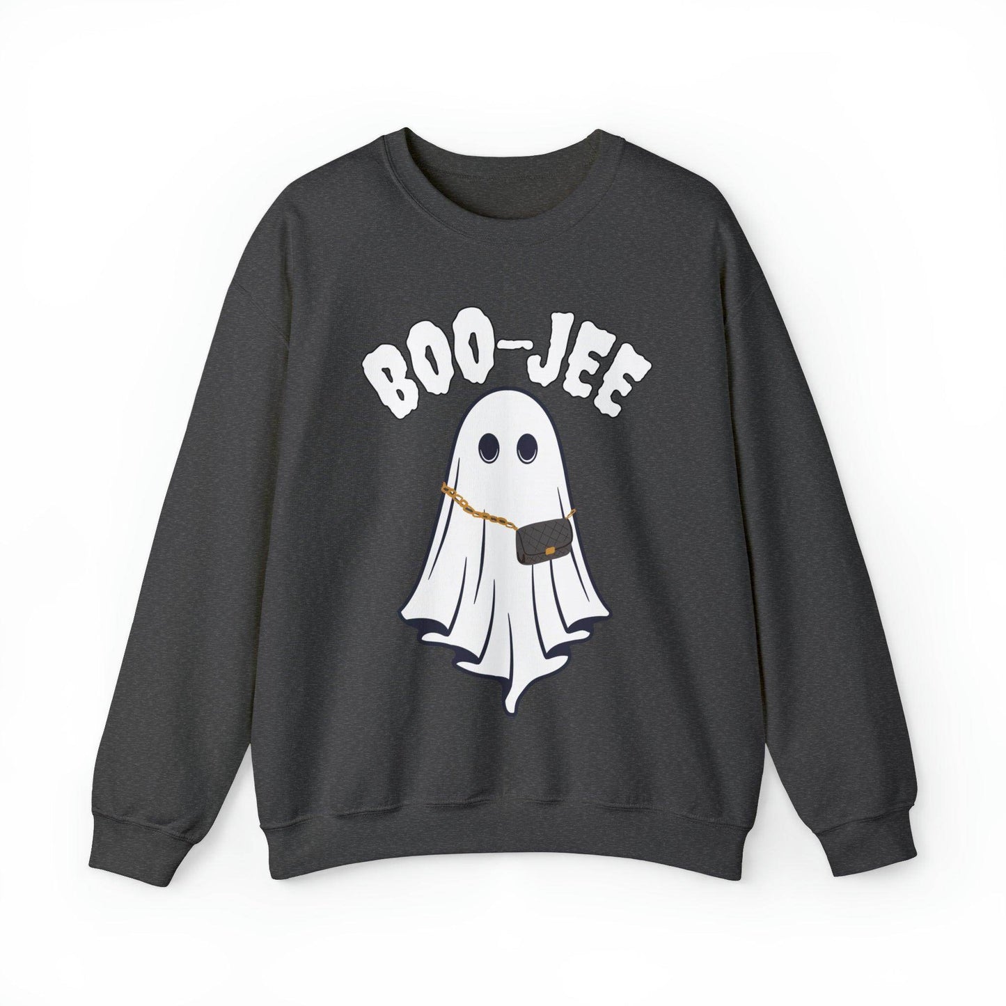 Boo-Jee Sweatshirt, Boo Halloween Sweatshirt, Spooky Ghost Sweatshirt, Boo Jee Shirt, Halloween Ghost Sweatshirt, Halloween Boo Shirt - Giftsmojo