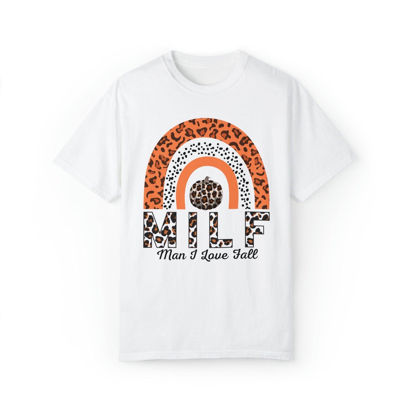 Man I love Fall Gift for Fall Funny fall shirts gift Pumpkin comfort colors shirt - Giftsmojo