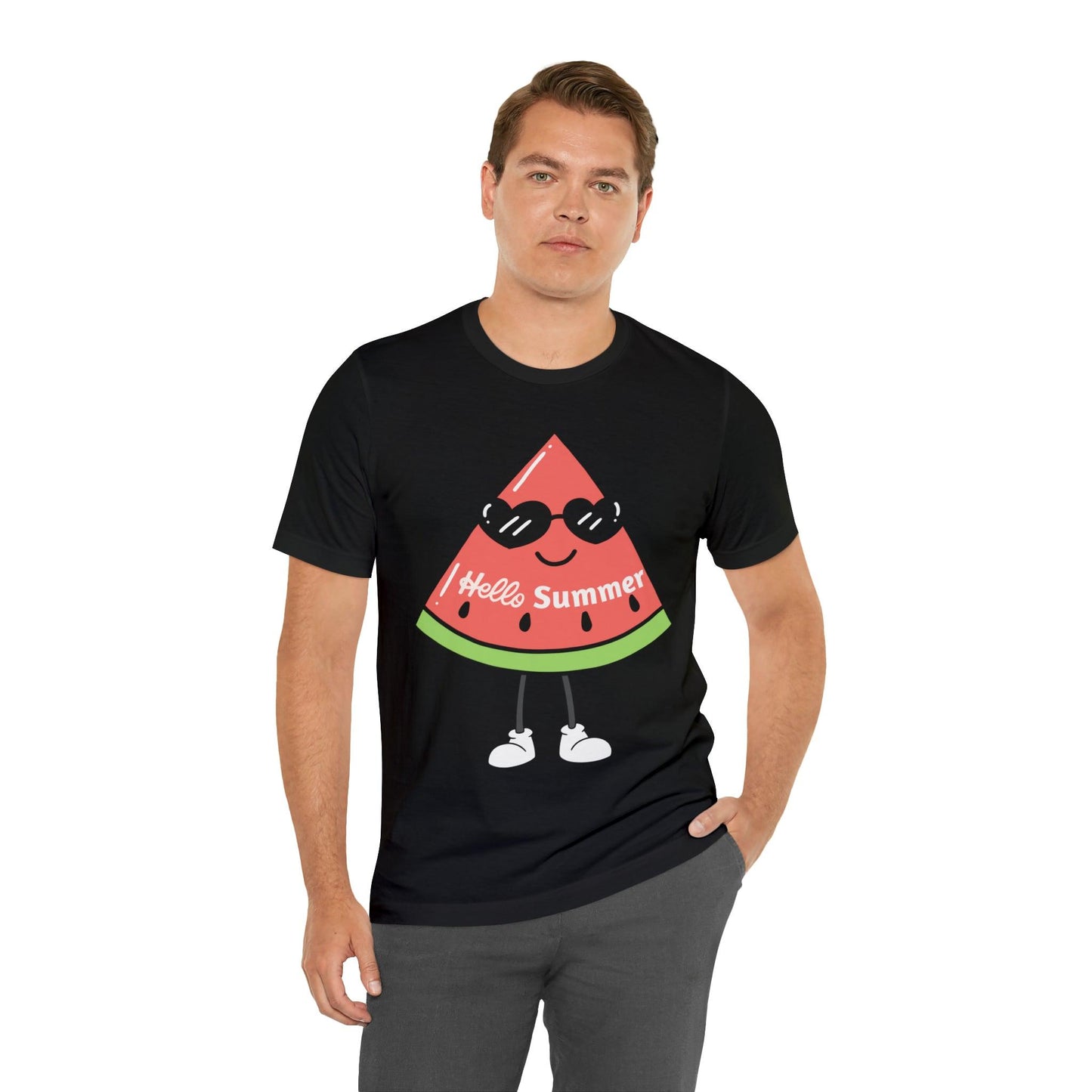 Funny Hello Summer Shirt, Summer shirts for women and men, Summer Casual Top Tee