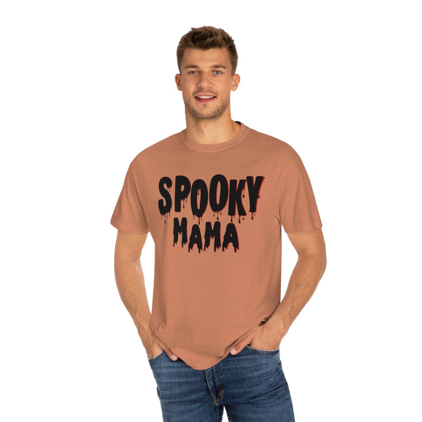 Retro Halloween Tshirt, Spooky Mama Shirt, Vintage Halloween Shirt Trendy Halloween Vibes - Giftsmojo