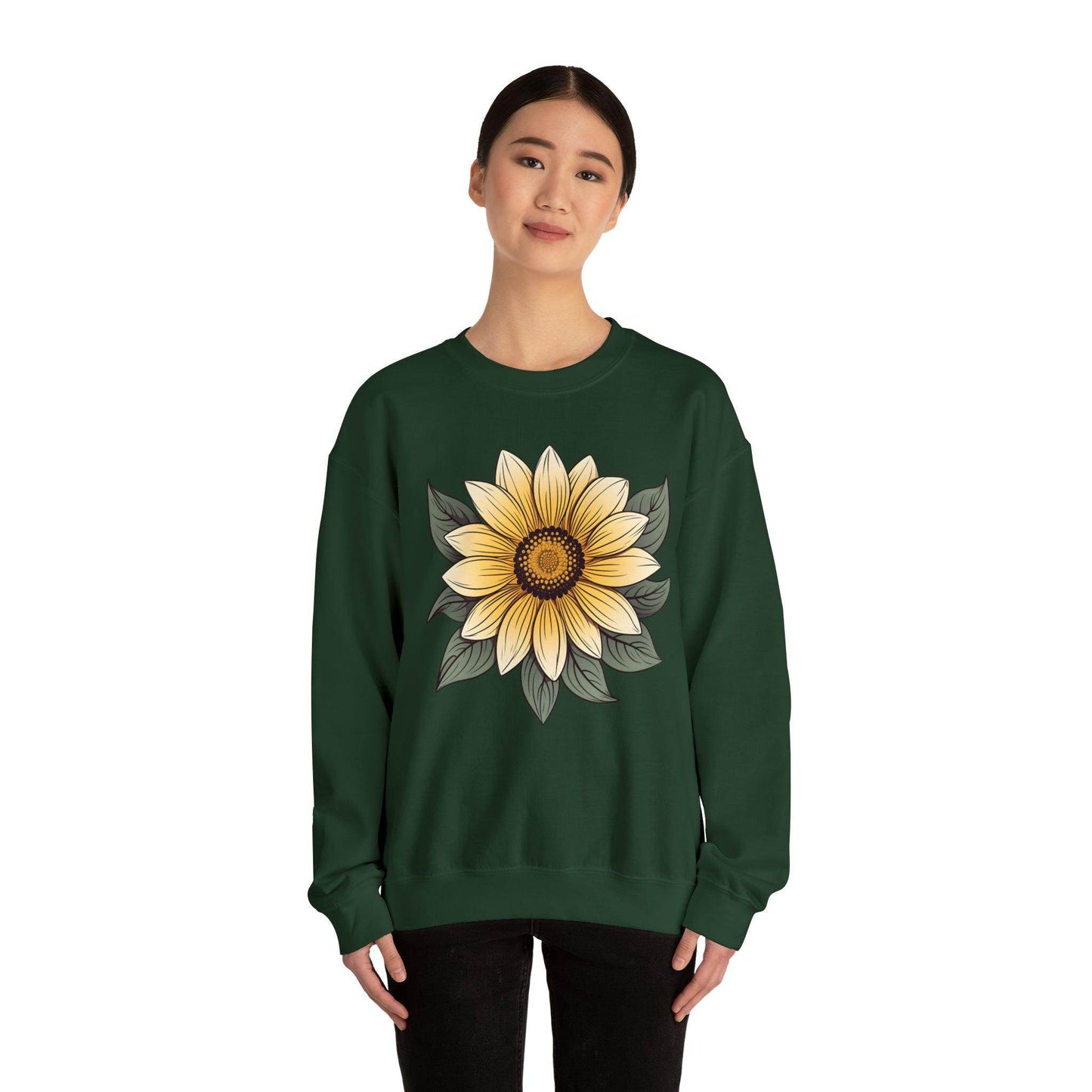 Flower Sweatshirt, Floral Sweatshirt Flower Sweatshirt Flower Sweater, Flower Shirt, Floral Print, Flower TShirt, Perfect Mothers Day Gift - Giftsmojo