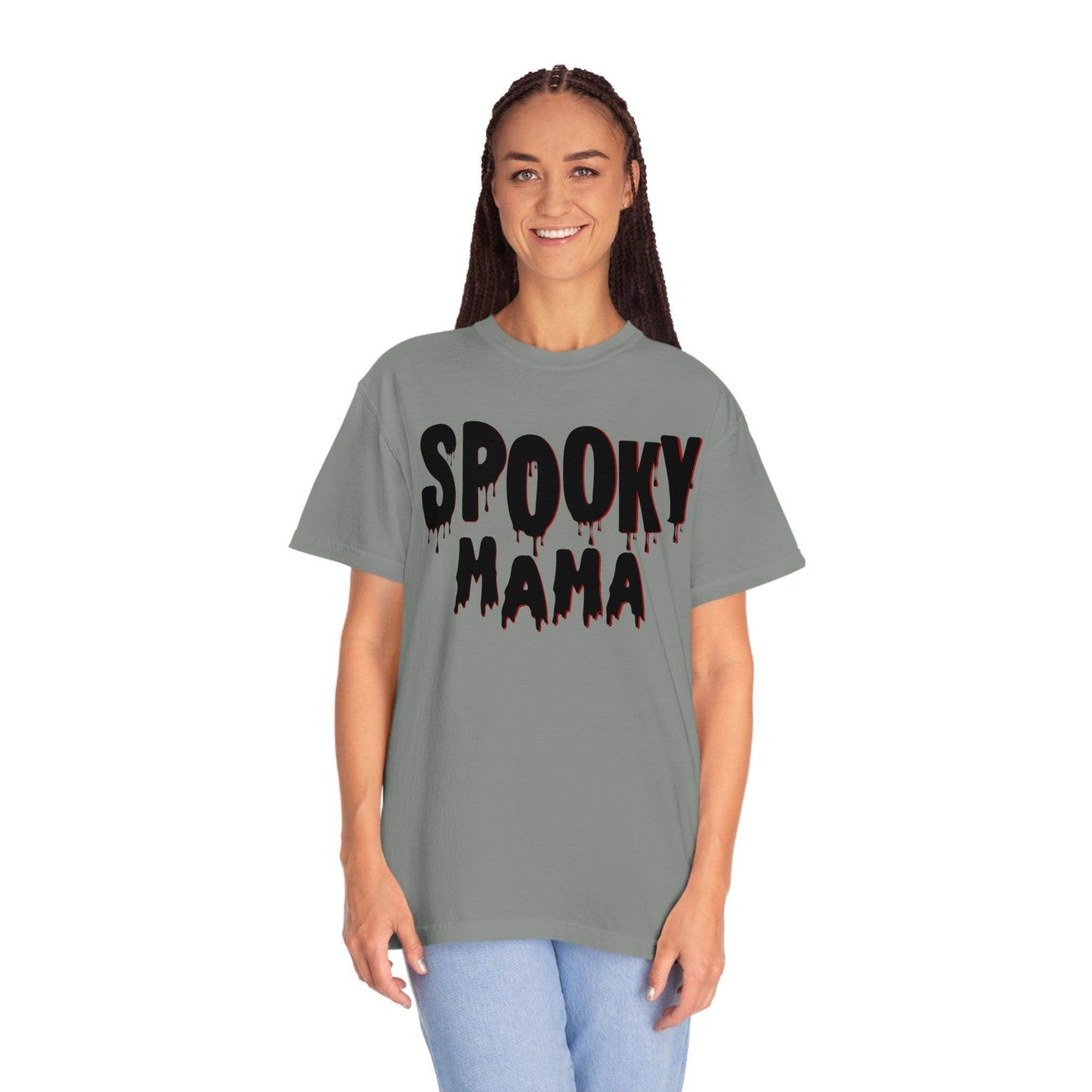 Retro Halloween Tshirt, Spooky Mama Shirt, Vintage Halloween Shirt Trendy Halloween Vibes - Giftsmojo
