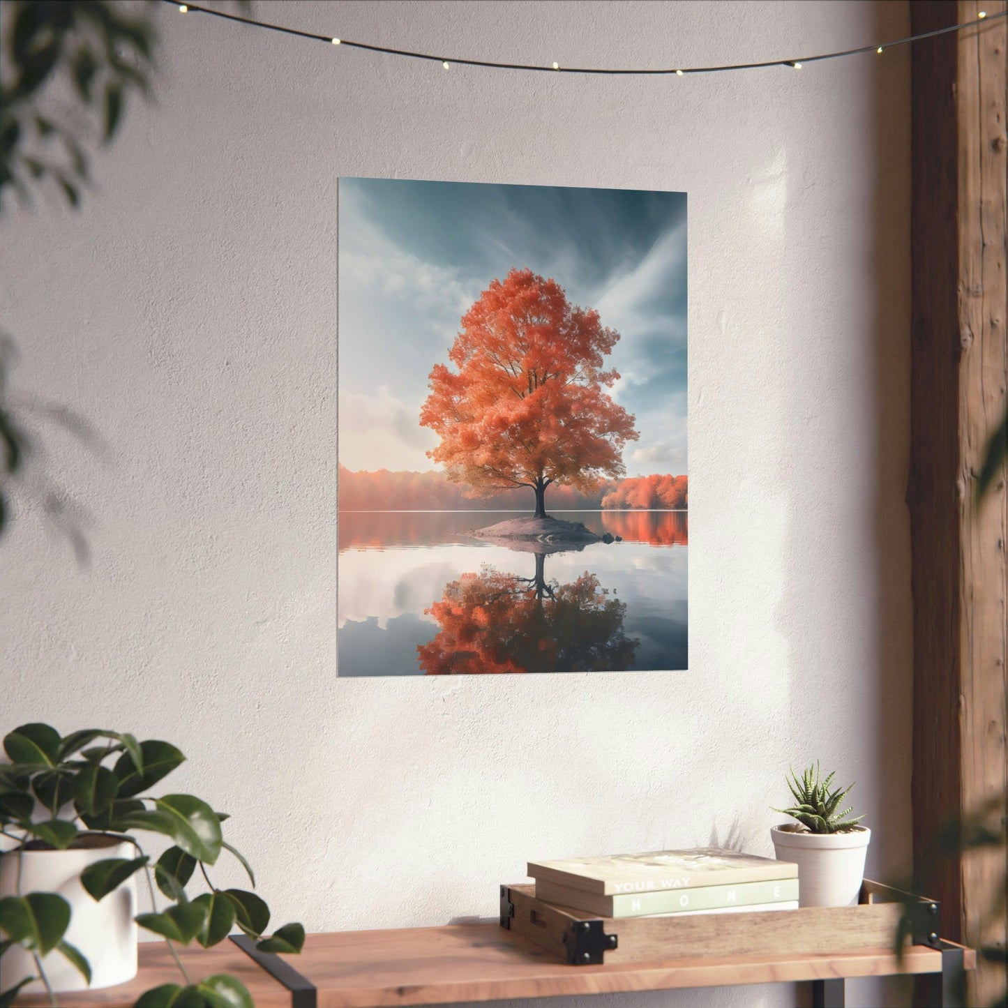 Fall Vertical Posters Home Decor Fall Wall Art Fall Poster Wall Decor Fall Plant Art Autumn Decor - Office Wall Art Thanksgiving Print