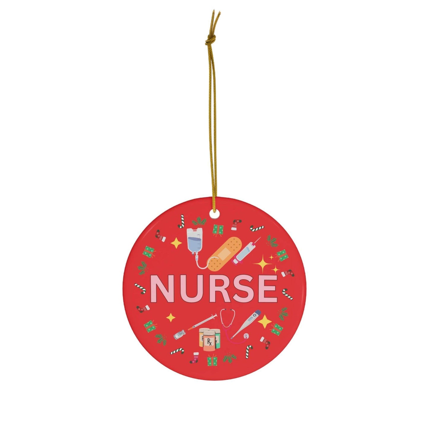 Nurse Christmas Ornament Nurse Ornament Nurse Christmas Tree Ornament Nurse Care Ornament Nurses Ornament Occupation Job - Giftsmojo