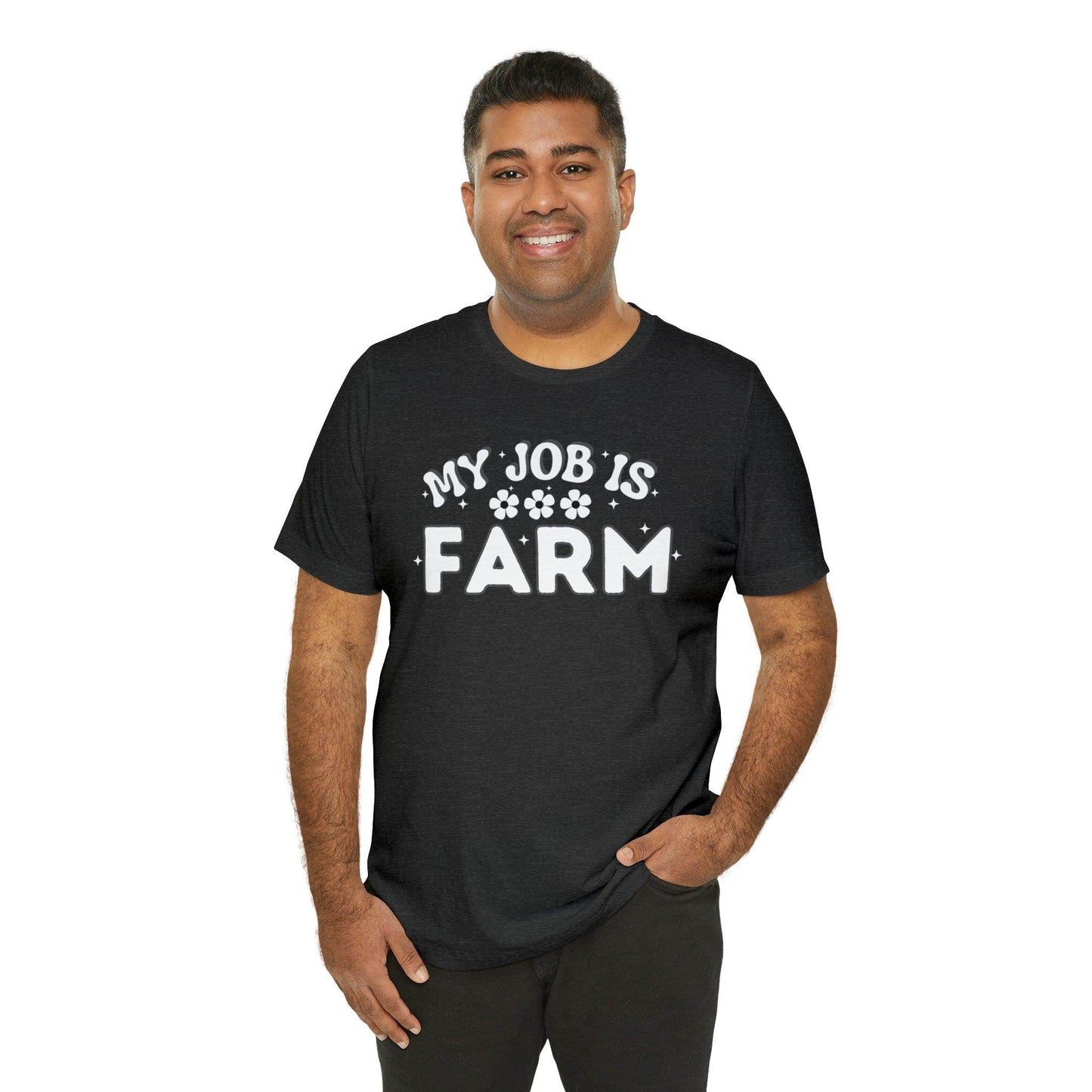 My Job is Farm Shirt Farmer Shirt Farming Shirt Homestead Gardening Shirt Farmers, Farmhand, Livestock Farmer, Crop Grower Horticulturist, Animal Scientist, Agricultural Engineer Environmental Scientist,  - Giftsmojo