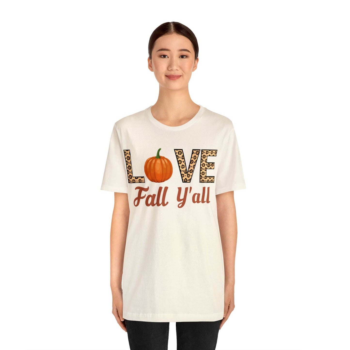Leopard Print Love Fall Y'all - Giftsmojo