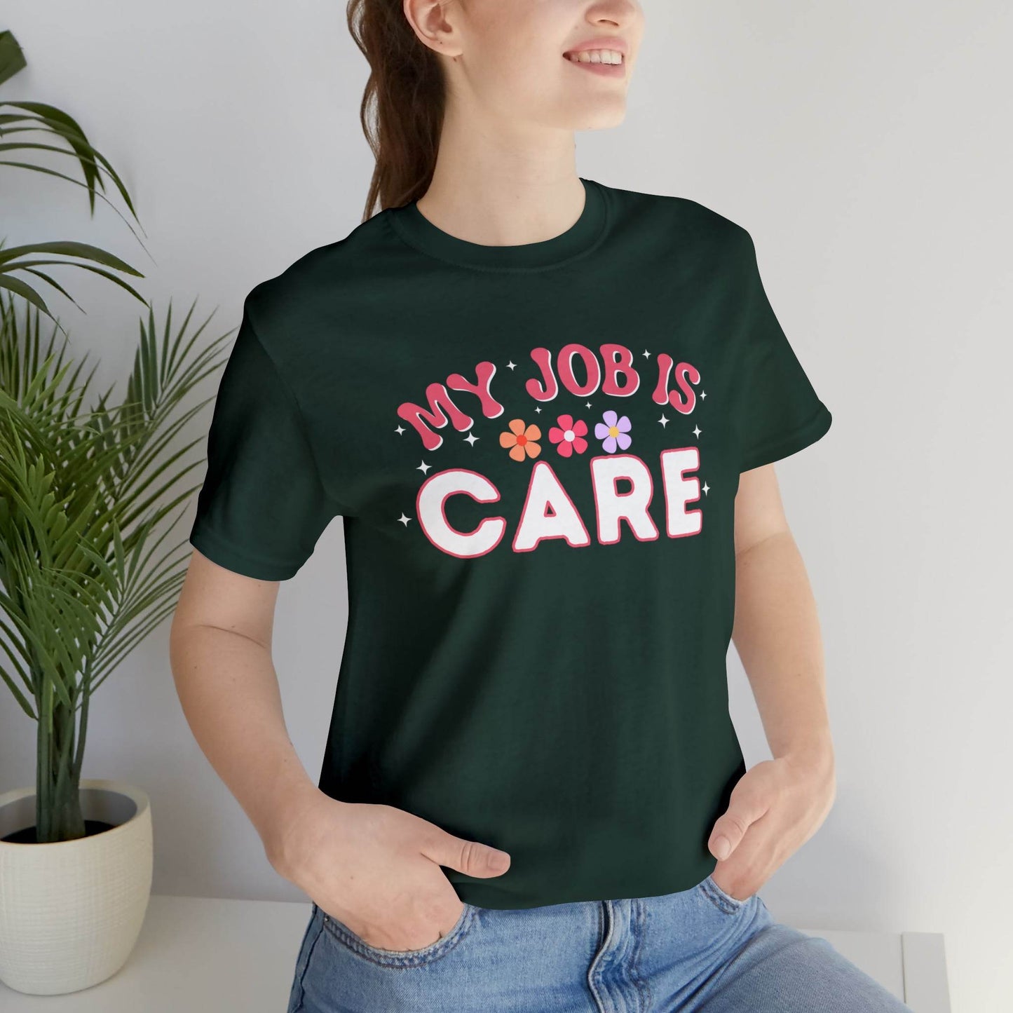 My Job is Care Shirt License Practicing Nurse Shirt, Nurses Assistant Shirt CNA shirt - Giftsmojo