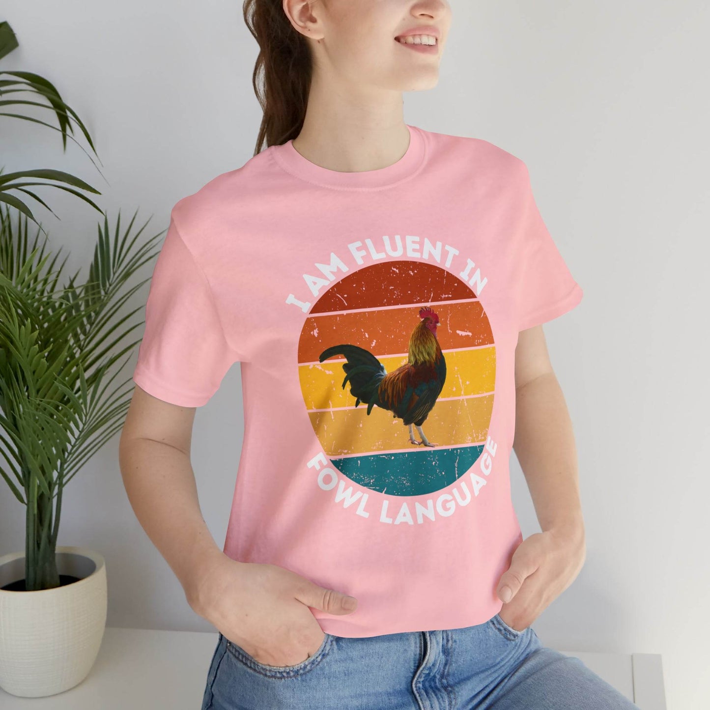 Fluent in Fowl Language shirt, Chicken Shirt Chicken Tee Chicken Owner Gift - Gift For Chicken Lover gift - Giftsmojo