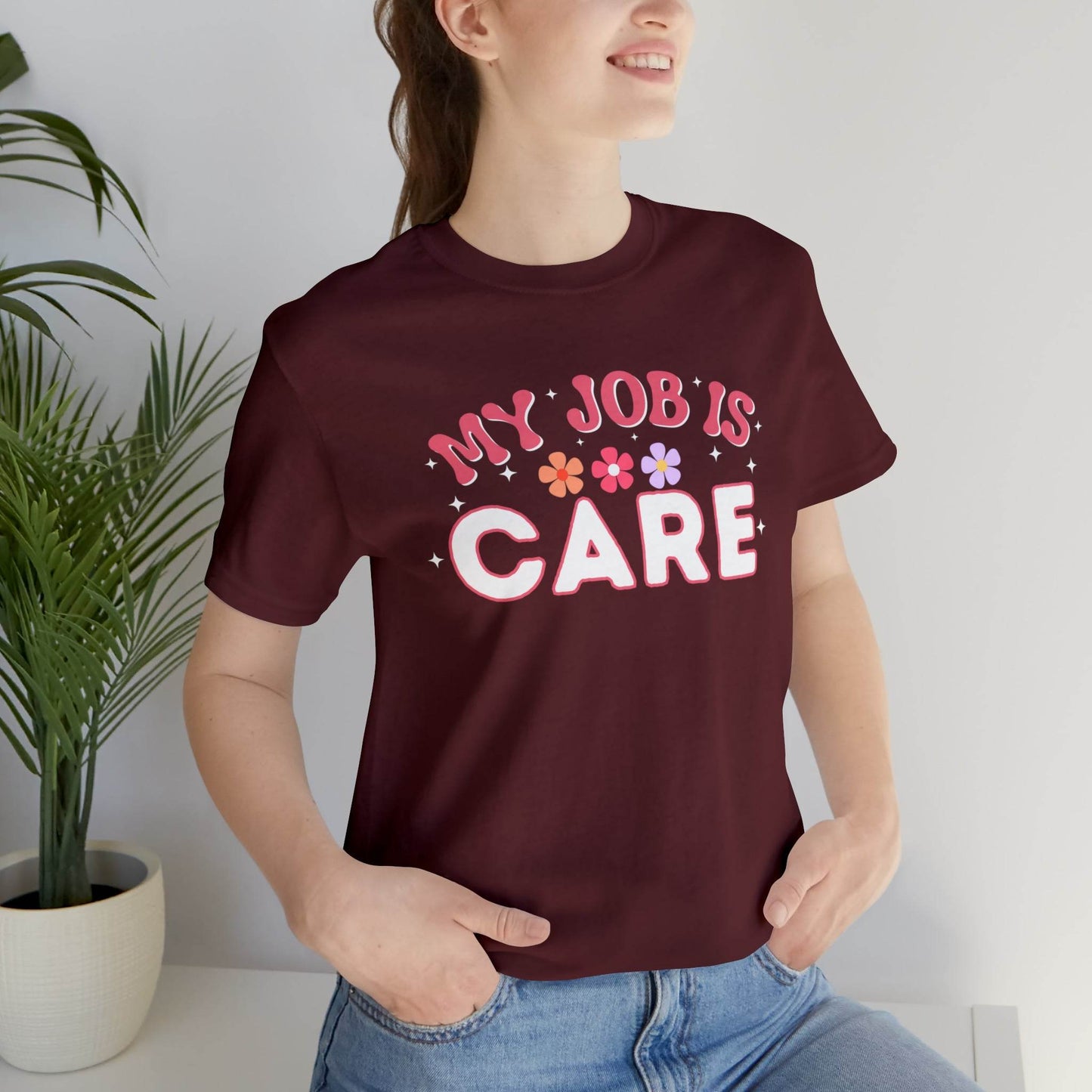 My Job is Care Shirt License Practicing Nurse Shirt, Nurses Assistant Shirt CNA shirt - Giftsmojo