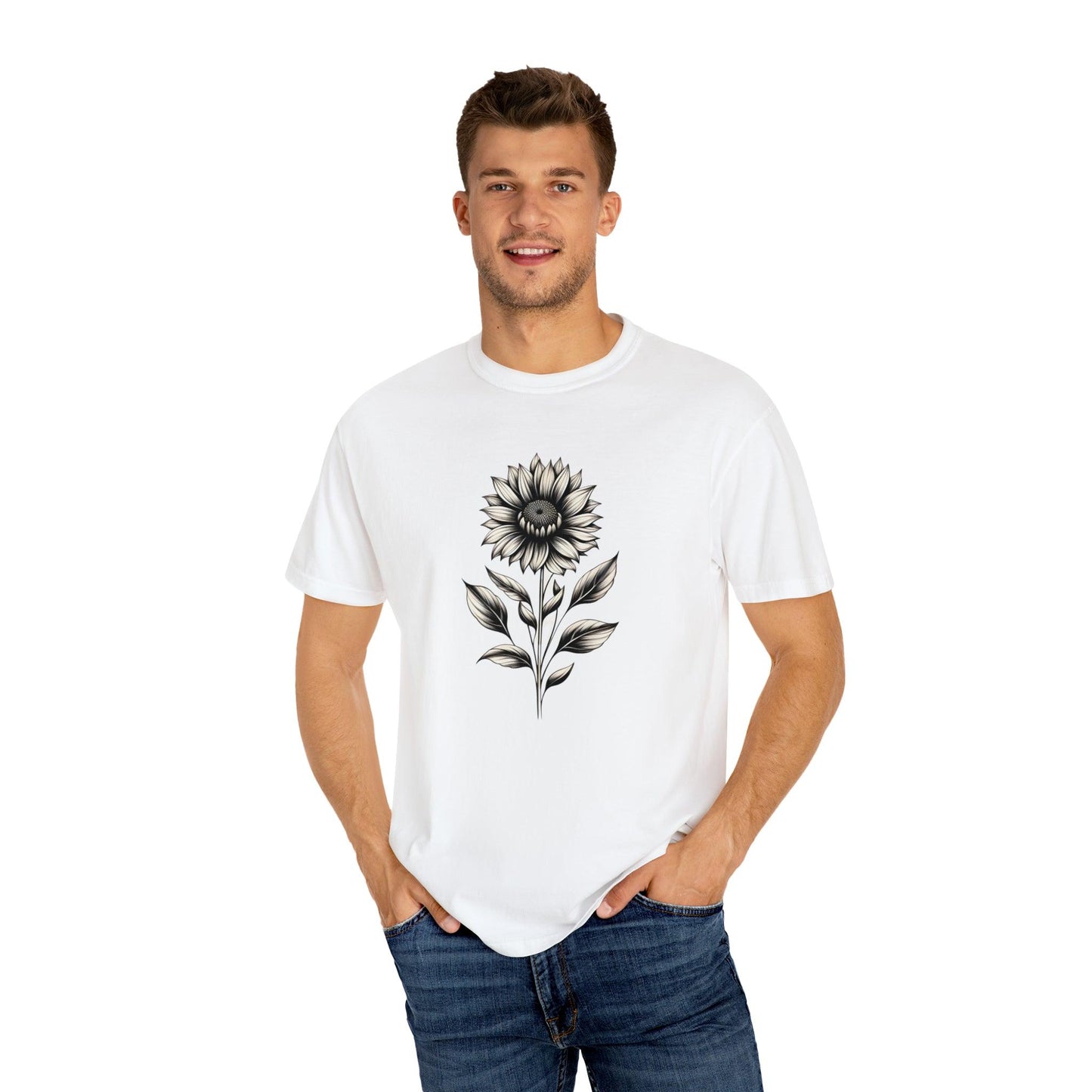 Sunflower Shirt Flower Shirt Aesthetic, Floral Graphic Tee Floral Shirt Flower T-shirt, Wild Flower Shirt Gift For Her Wildflower T-shirt
