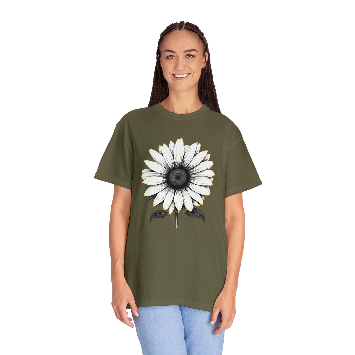 Sunflower Shirt Flower Shirt Aesthetic, Floral Graphic Tee Floral Shirt Flower T-shirt, Wild Flower Shirt Gift For Her Wildflower T-shirt - Giftsmojo