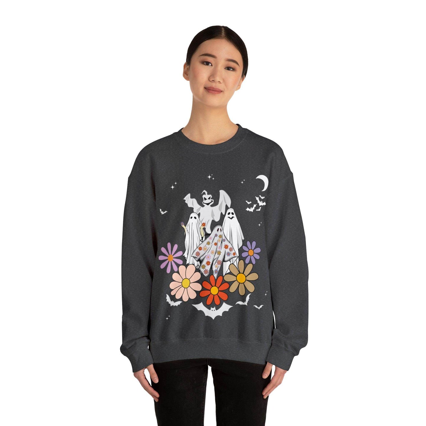 Retro Floral Ghost Halloween Costume: Timeless Elegance and Spooky Thrills - Giftsmojo