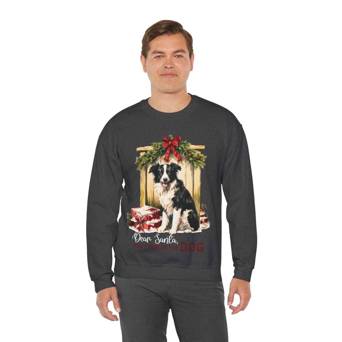 Dear Santa Don't Forget the Dog Christmas Sweatshirt Christmas on The Farm Sweatshirt Christmas Farm Sweatshirt Christmas Sweater Trendy Christmas Shirt Farmers - Giftsmojo