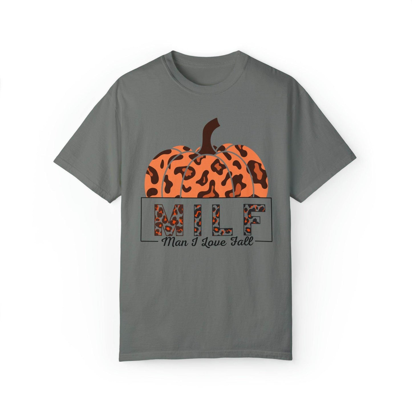 Man I love Fall Gift for Fall Funny fall shirts gift Pumpkin comfort colors - Giftsmojo