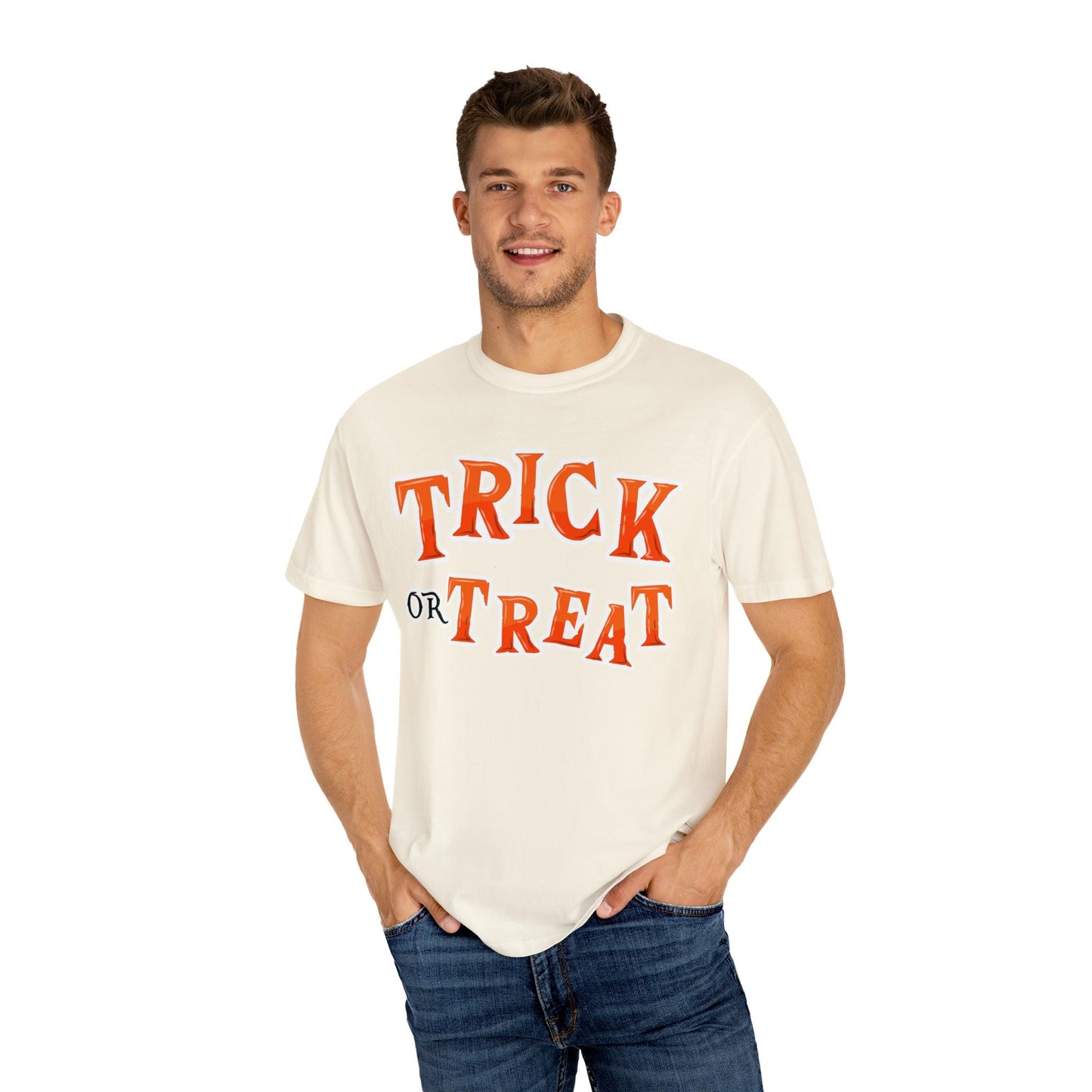 Retro Halloween Tshirt, Trick or Treat Shirt Vintage Shirt Halloween Shirt Cute Spooky Shirt, Halloween Gift Halloween T-shirt