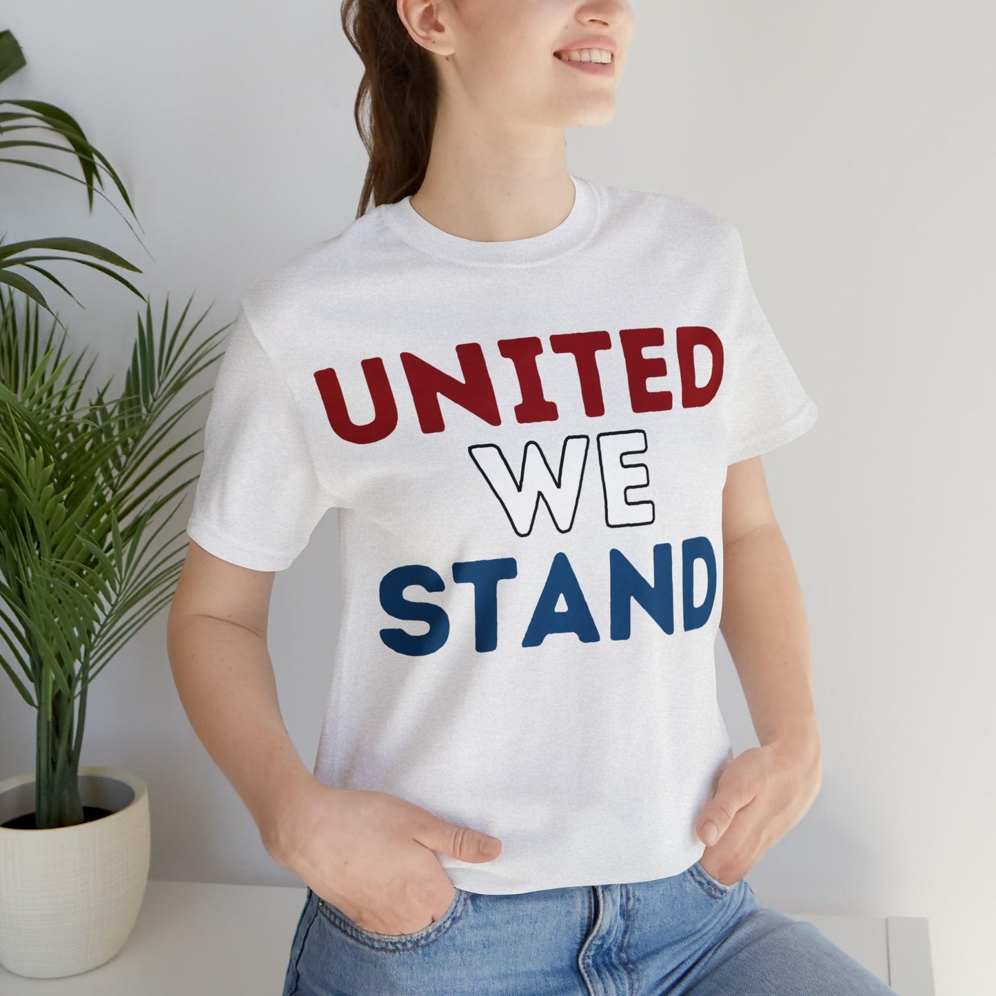 United We Stand shirt, USA Flag shirt, 4th of July shirt, Independence Day