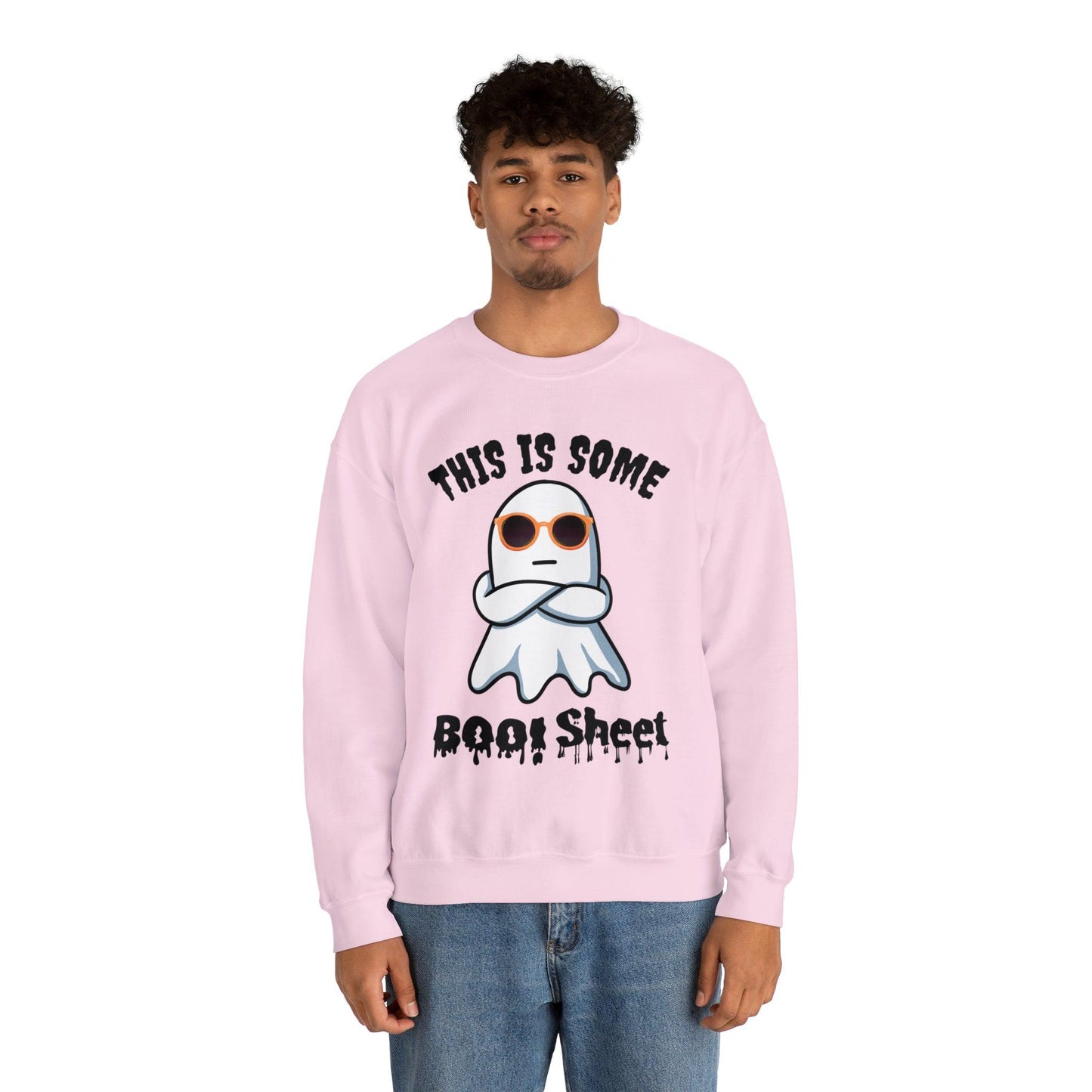 This Is Some Boo Sheet Funny HalloweenSweatshirt Funny Halloween Costume Spooky Season Tee Boo Ghost Sweatshirt Gift for Birthday Christmas