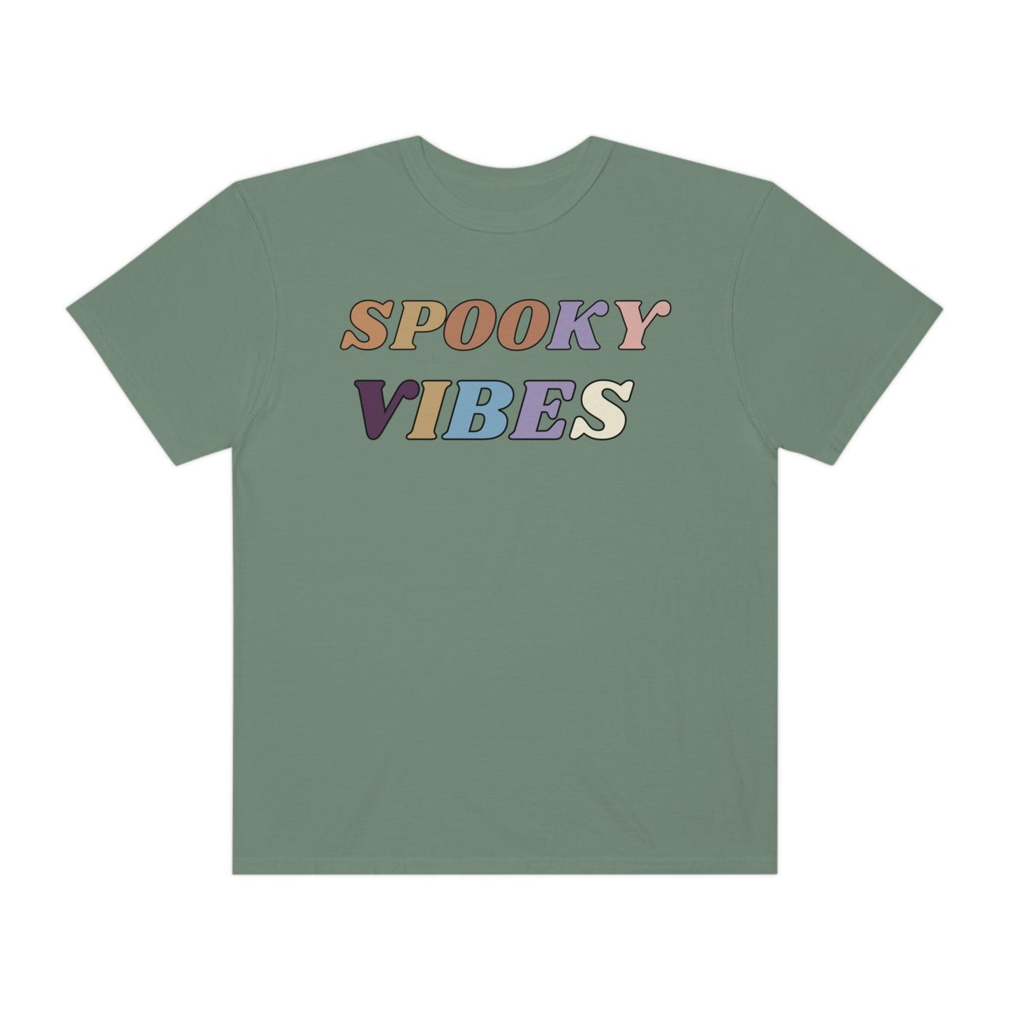 Retro Halloween Tshirt, Spooky Vibes Shirt, Vintage Shirt Halloween Shirt - Cute Fall Shirt