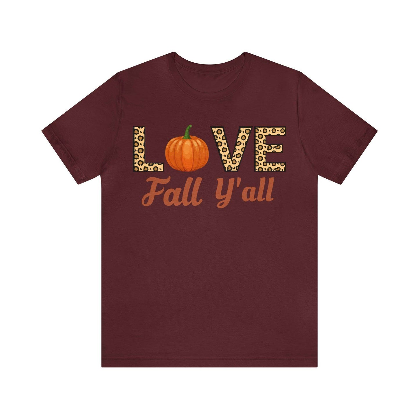 Leopard Print Love Fall Y'all - Giftsmojo