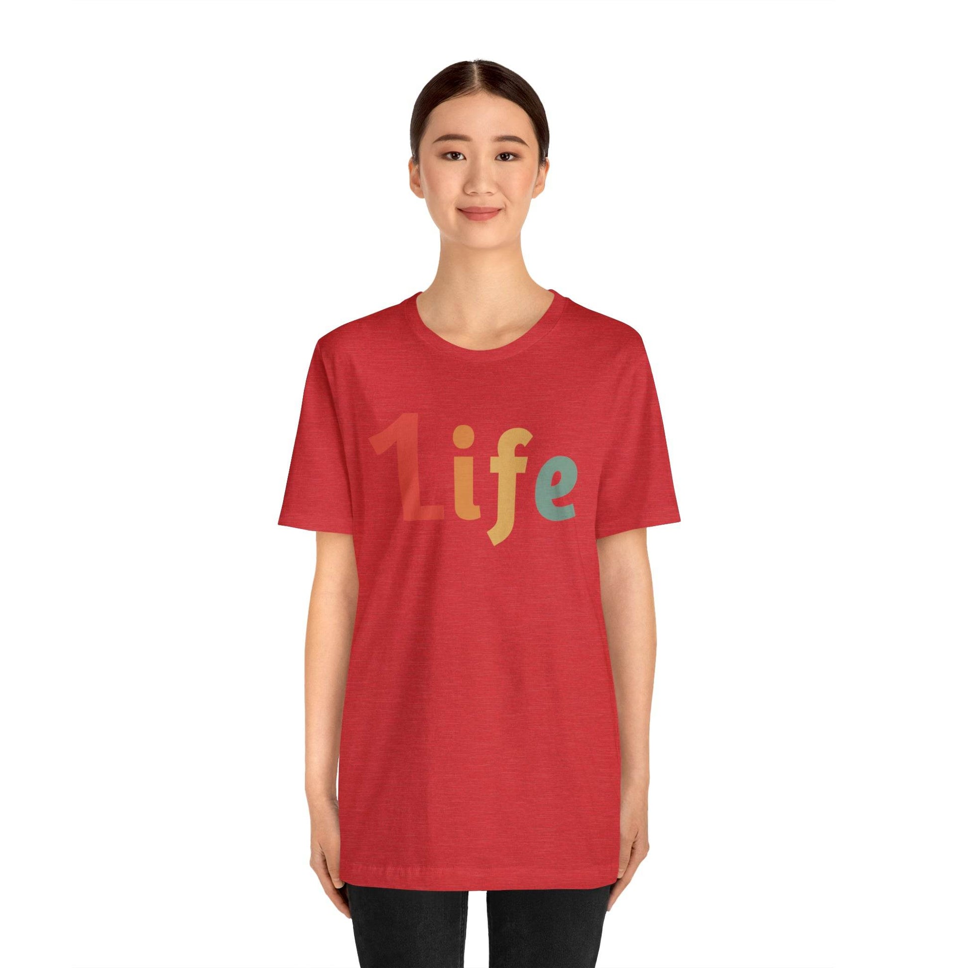 Retro One life Shirt 1life shirt Live Your Life You Only Have One Life To Live Retro Shirt - Giftsmojo