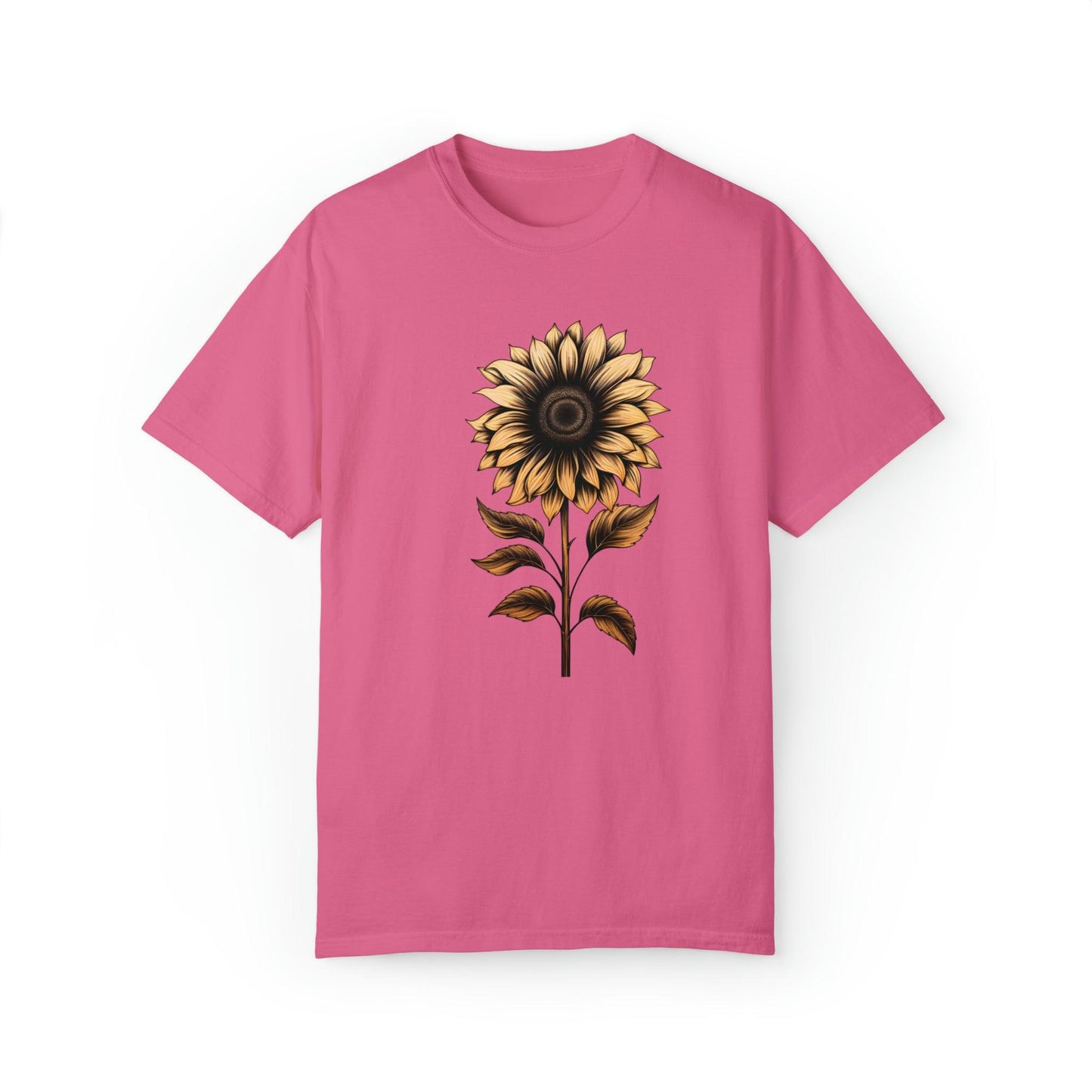 Vintage Sunflower Shirt Flower Shirt Aesthetic, Floral Graphic Tee Floral Shirt Flower T-shirt, Vintage Wild Flower Shirt Vintage Flower Shirt,