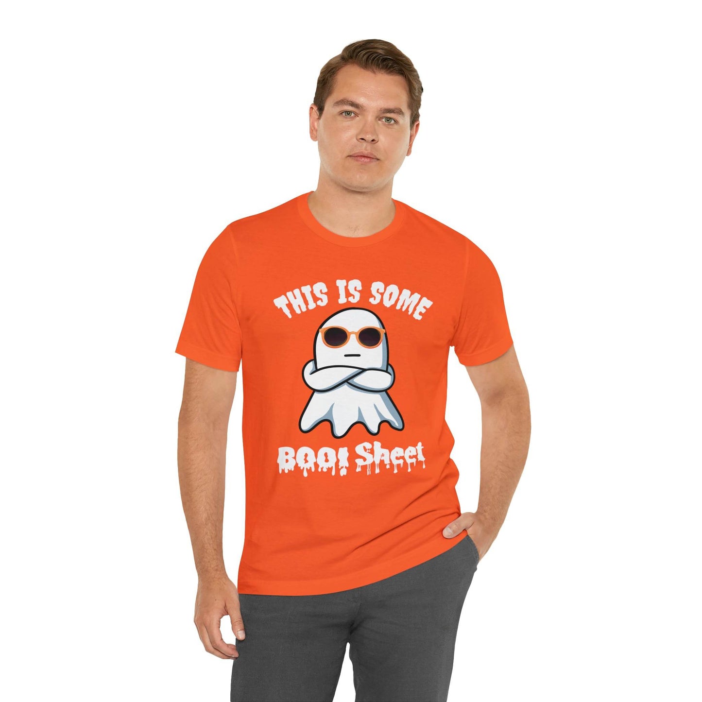 This Is Some Boo Sheet Funny Halloween Shirt Funny Halloween Costume Spooky Season Tee Funny Gift Shirt for Birthday Christmas Anniversary - Giftsmojo