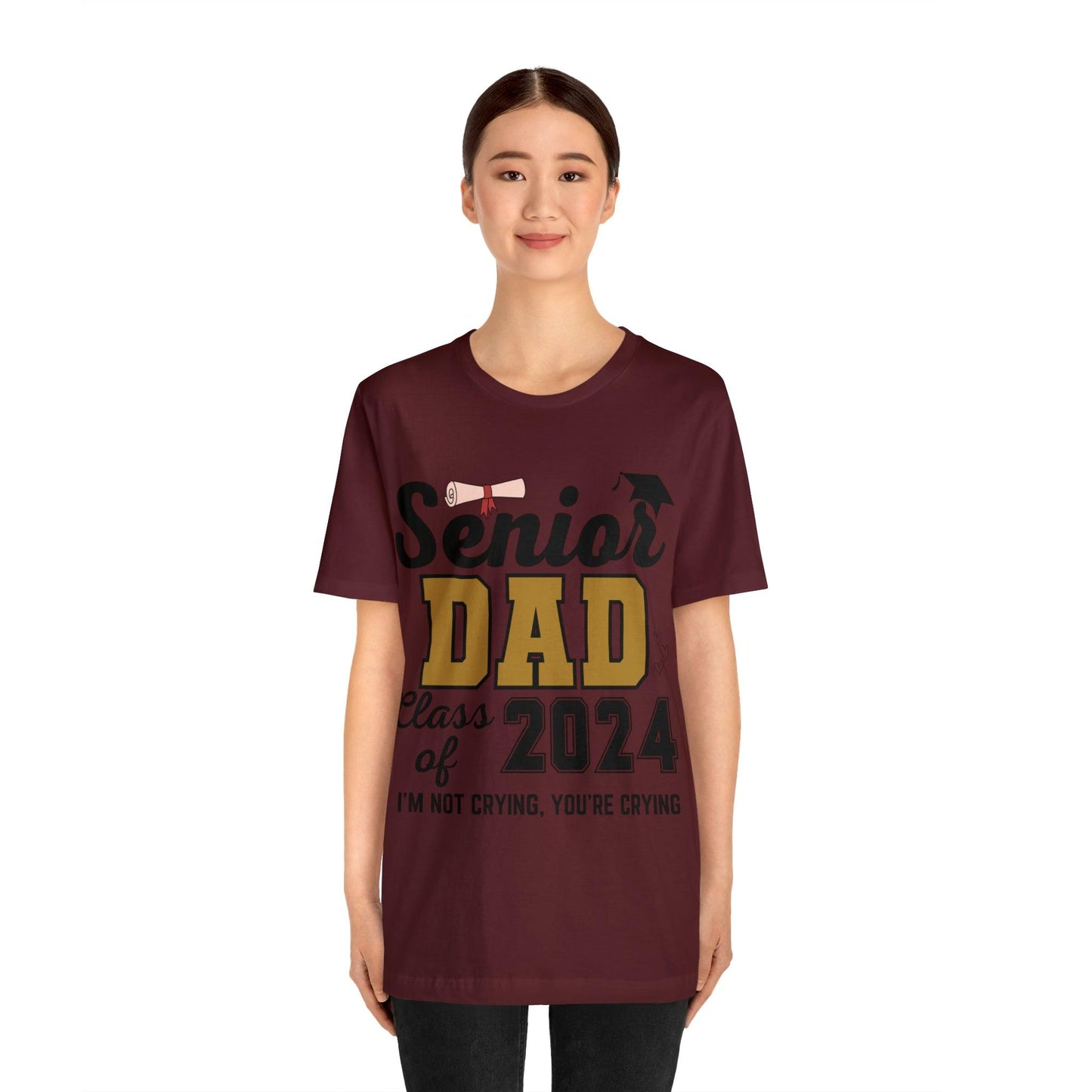 Proud Senior Dad Class of 2024 T-Shirt, Proud Senior Dad Shirt, Gift for Graduate, Graduation 2024 Family Shirt 2024 Senior Dad - Giftsmojo