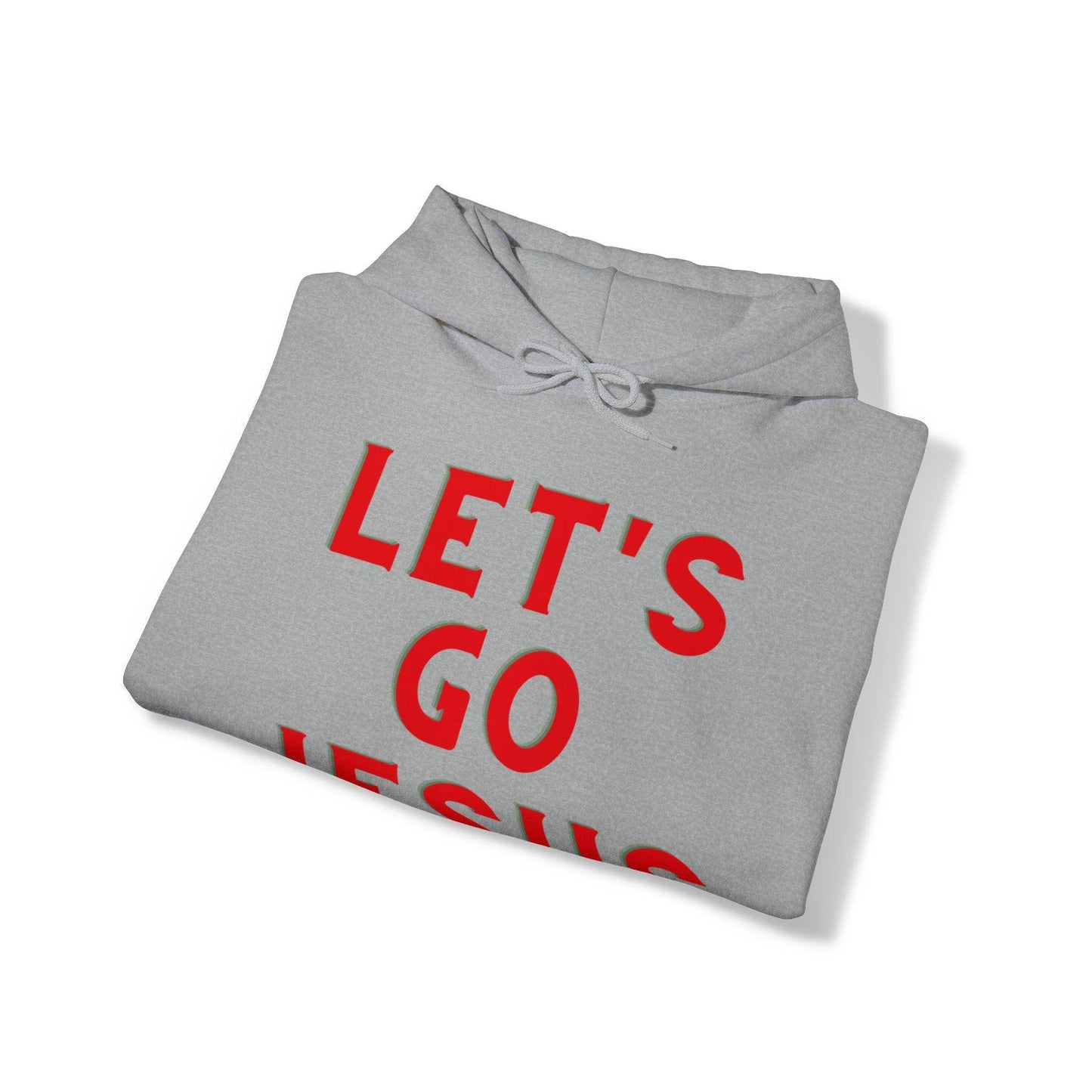 Faith Shirt Let's Go Jesus Hooded Sweatshirt Funny Christian Shirt Christian Gift Trendy Christian Sweatshirt Religious Sweatshirt Jesus Hoodie - Giftsmojo