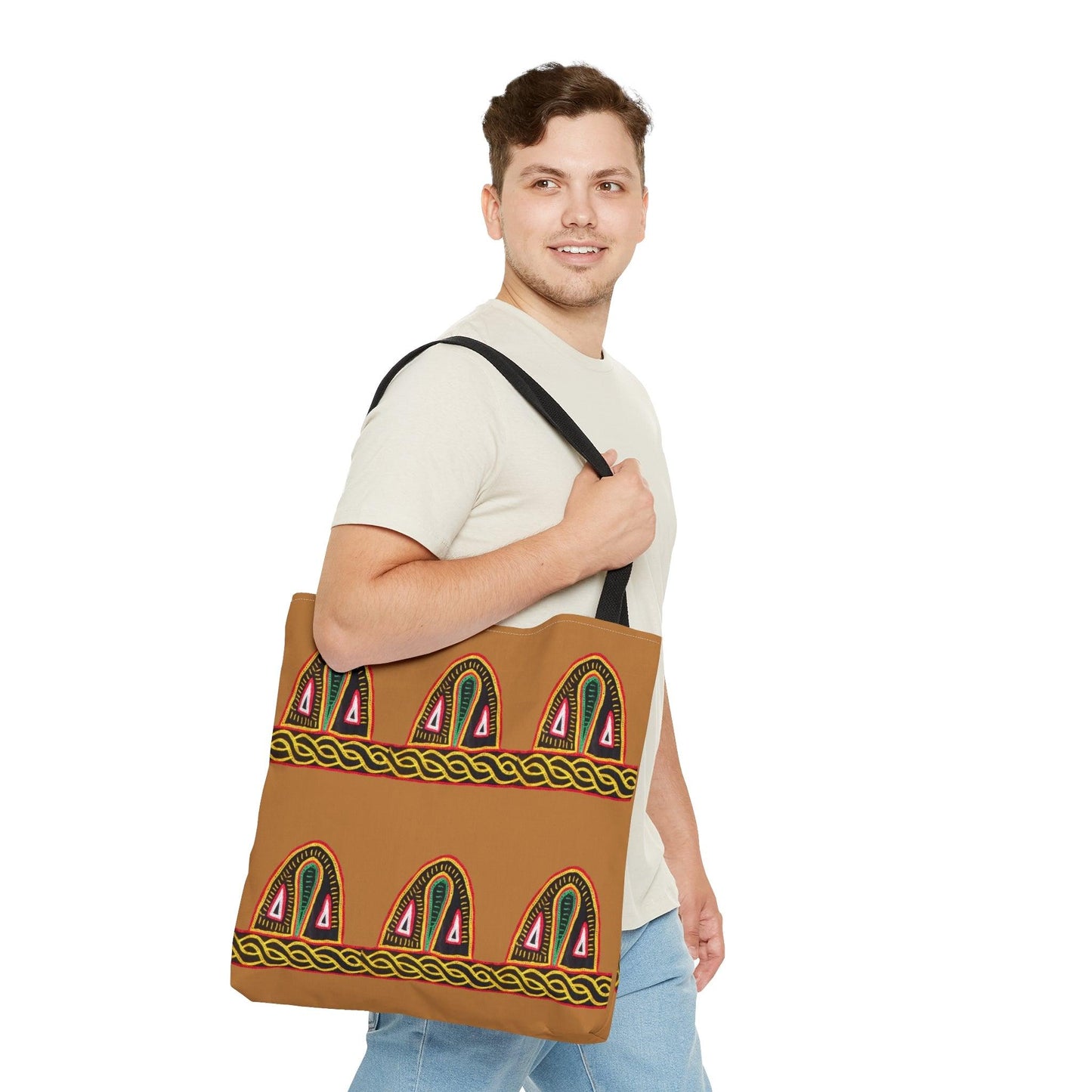 Cameroon Pattern Tote Bag African Pattern Tote Bag Aesthetic Bag, Custom Tote Bag, Bamenda Pattern bag