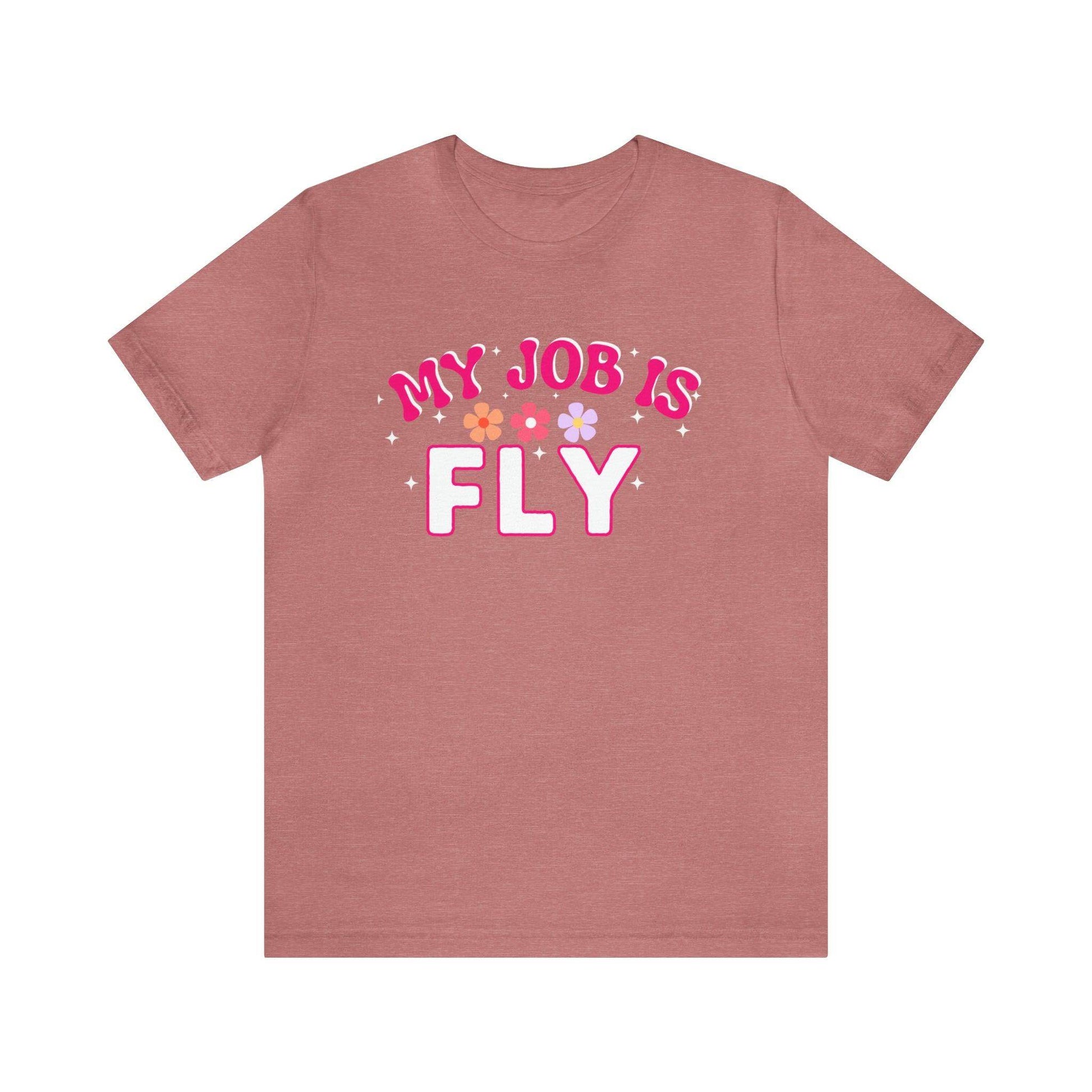 My Job is Fly Shirt Pilot Shirt Aviation Shirt Flight - Giftsmojo
