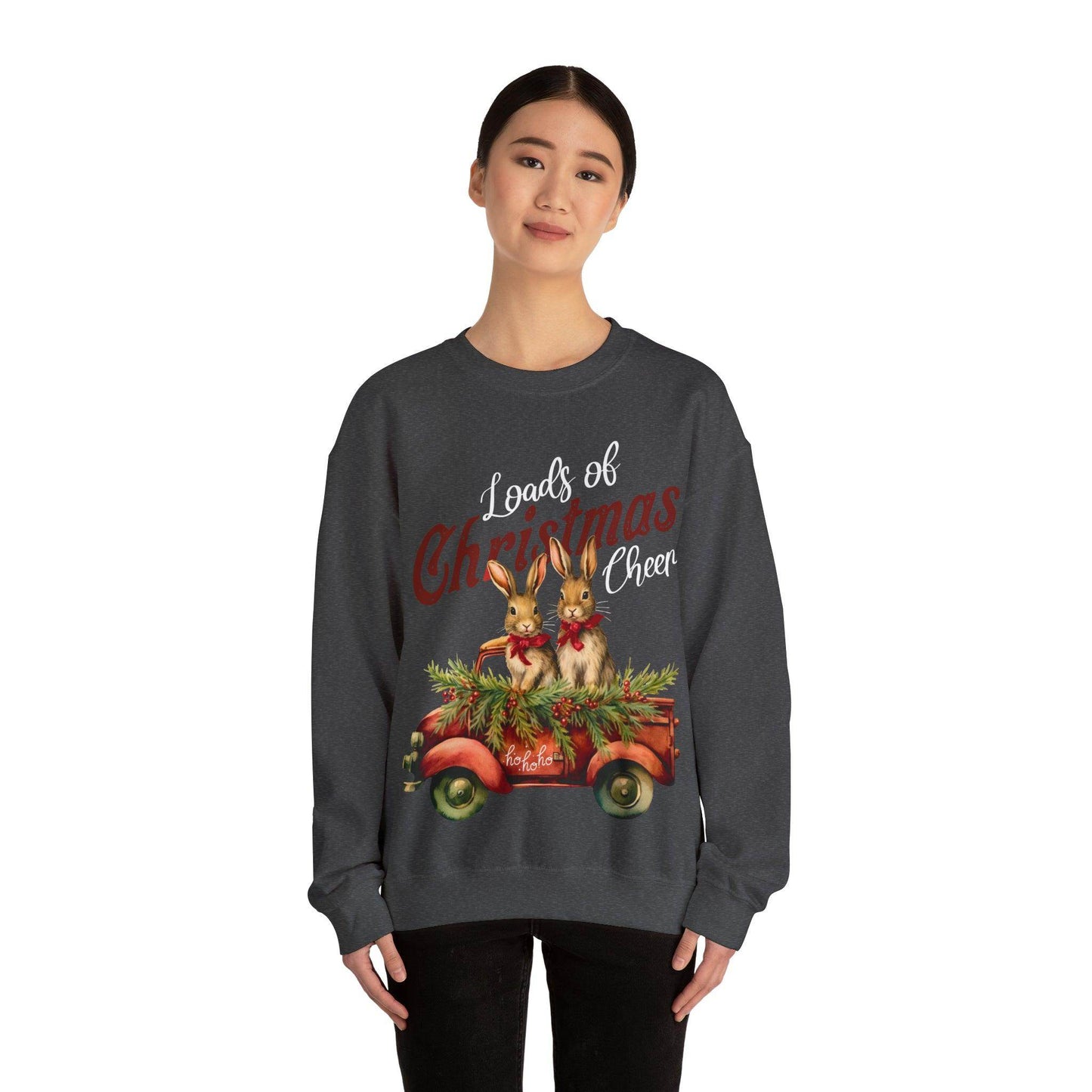 Farm Christmas Sweatshirt Christmas On The Farm Sweatshirt Christmas Farm Sweatshirt Christmas Sweater Trendy Christmas Shirt Farmers - Giftsmojo