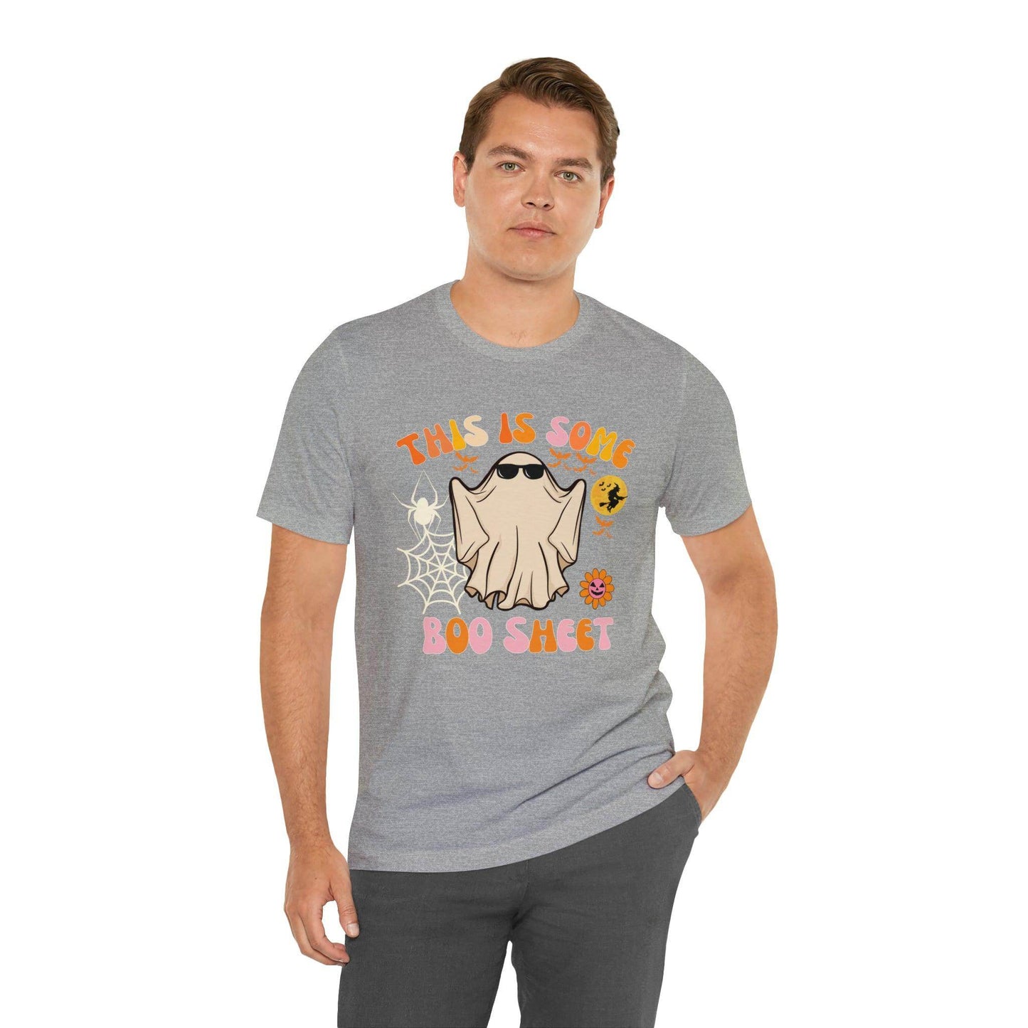 This Is Some Boo Sheet Funny Halloween Shirt Funny Halloween Costume Spooky Season Tee Funny Gift Shirt for Birthday Christmas Anniversary - Giftsmojo