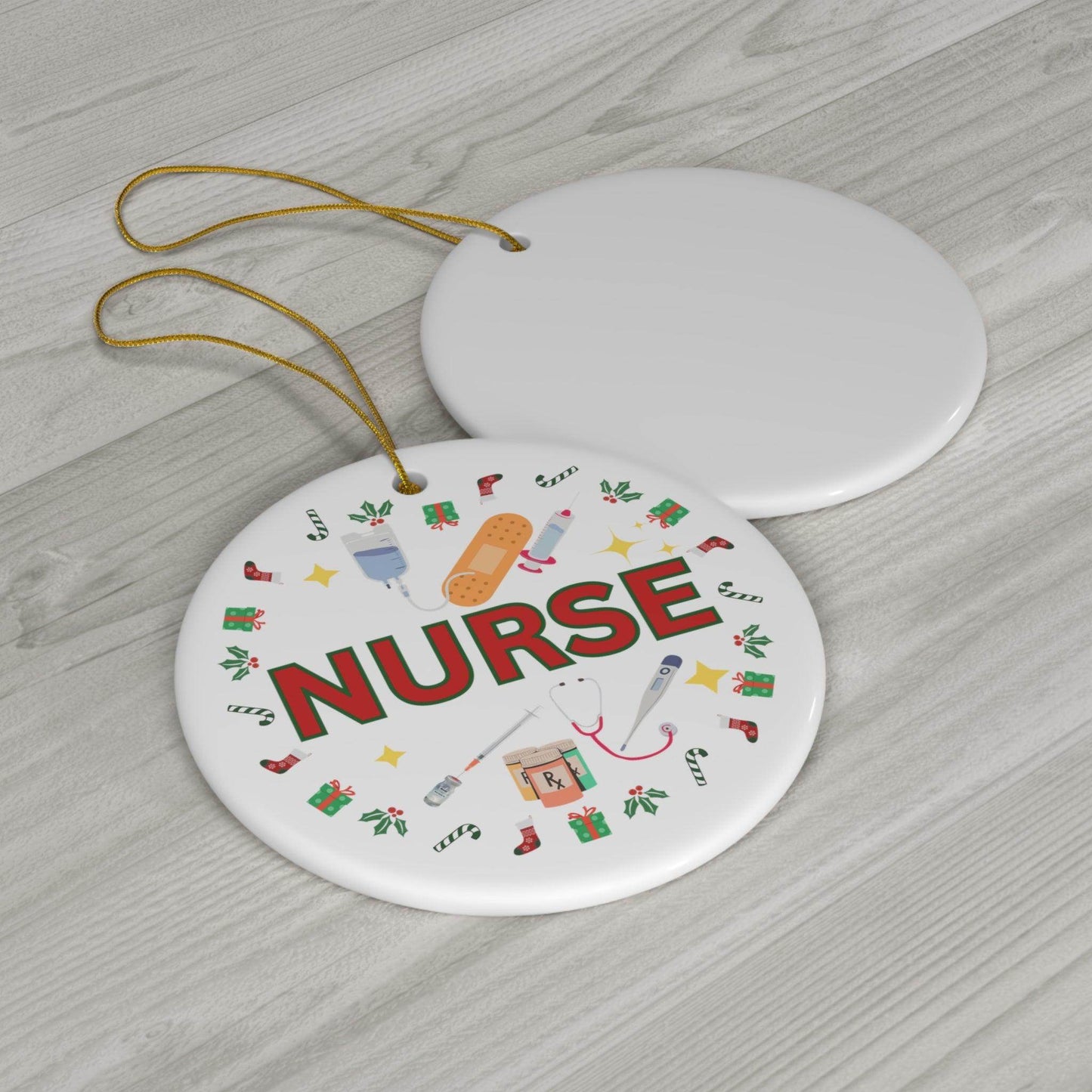 Nurse Christmas Ornament Nurse Ornament Nurse Christmas Tree Ornament Nurse Care Ornament Nurses Ornament Occupation Job - Giftsmojo