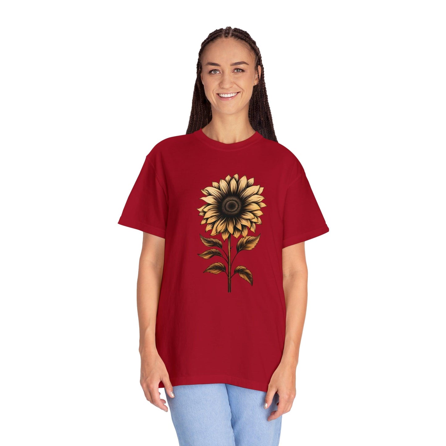 Vintage Sunflower Shirt Flower Shirt Aesthetic, Floral Graphic Tee Floral Shirt Flower T-shirt, Vintage Wild Flower Shirt Vintage Flower Shirt,