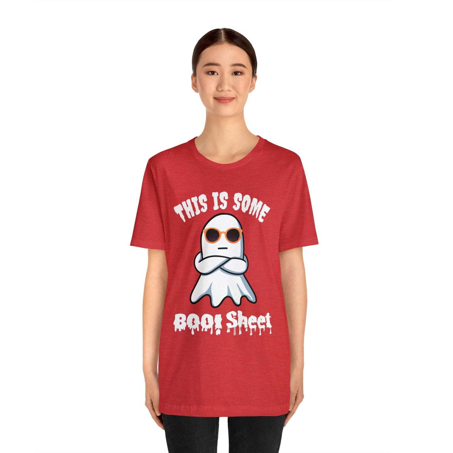 This Is Some Boo Sheet Funny Halloween Shirt Funny Halloween Costume Spooky Season Tee Funny Gift Shirt for Birthday Christmas Anniversary - Giftsmojo