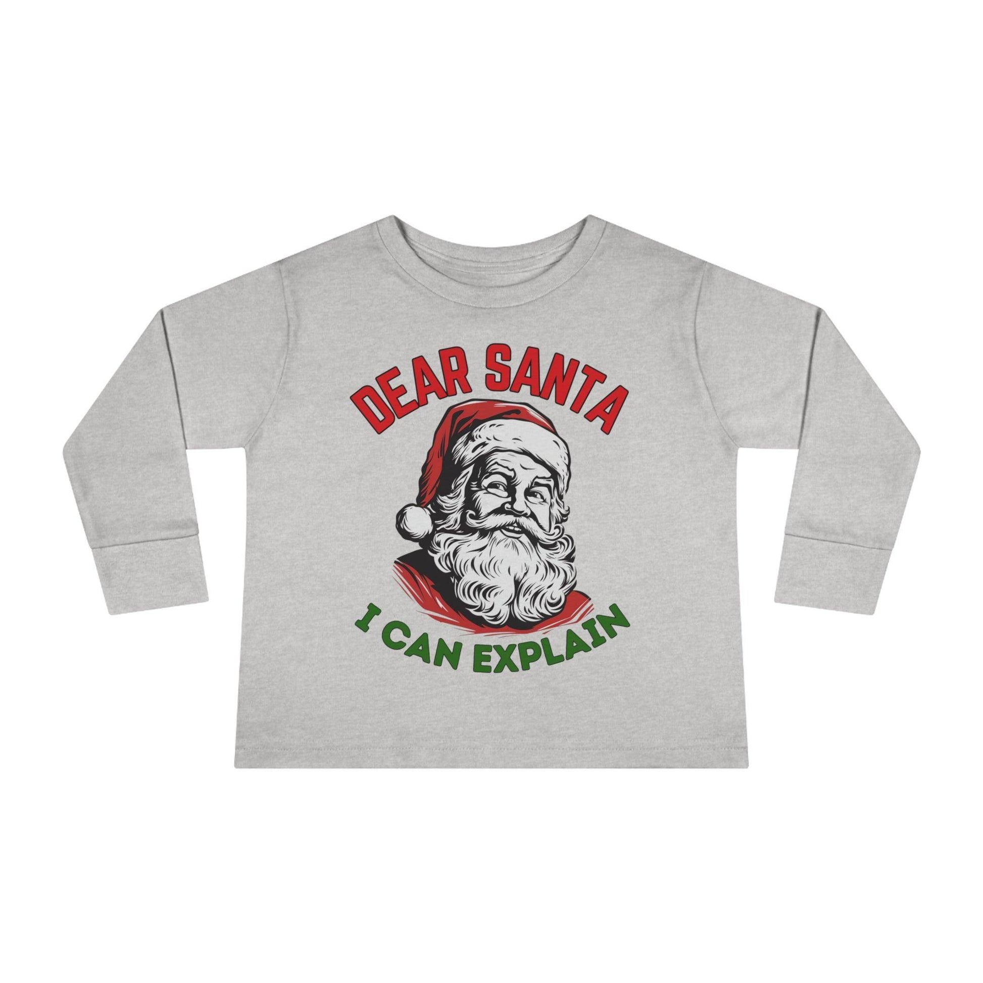 Kids Dear Santa I Can Explain Christmas Shirt for Kids Christmas Outfit for Kids - Giftsmojo