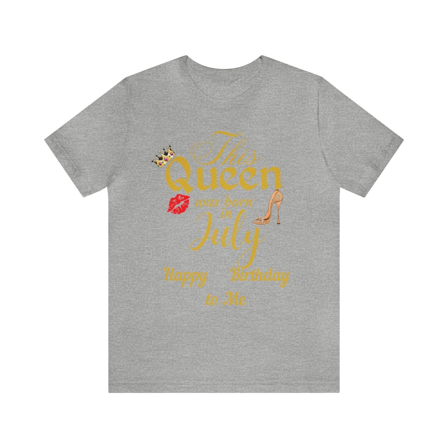 Birthday Queen Shirt, Gift for Birthday, This Queen was born in July Shirt, Funny Queen Shirt, Funny Birthday Shirt, Birthday Gift - Giftsmojo
