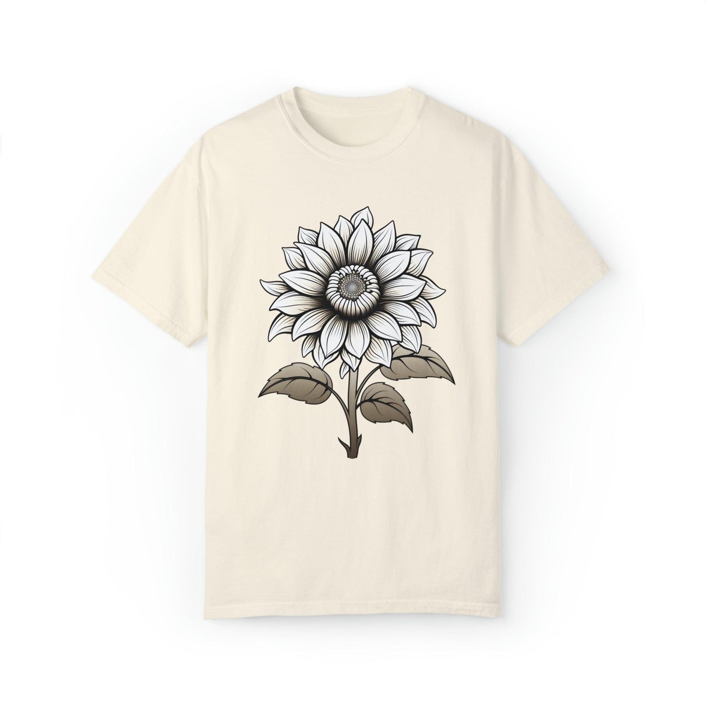 Sunflower Shirt Vintage Flower Shirt Aesthetic, Floral Graphic Tee Floral Shirt Flower T-shirt, Wild Flower Shirt Gift For Her