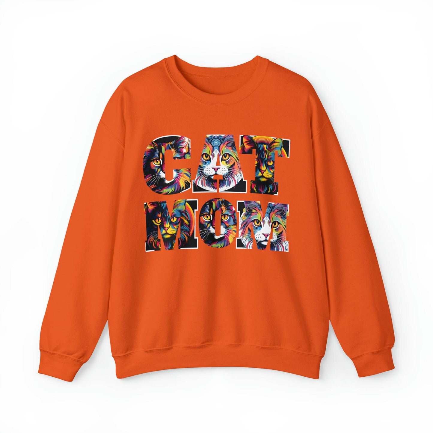 Vintage Cat Sweatshirt Cat Mom Sweatshirt Cat Crewneck Sweatshirt Cat Mom Gift Cat Lover Gift Animal Lover Cat Mama Shirt Cat Lover Sweater - Giftsmojo