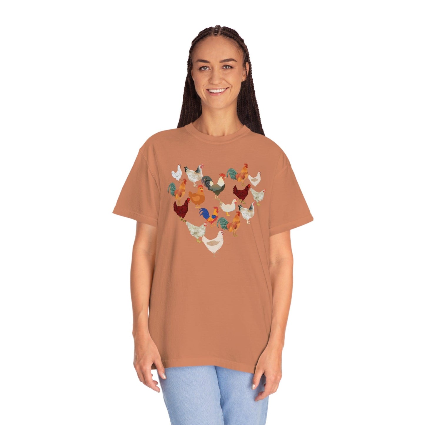 Love Chicken Shirt Chicken Tee Chicken Owner Gift - Gift For Chicken Lover gift - Giftsmojo