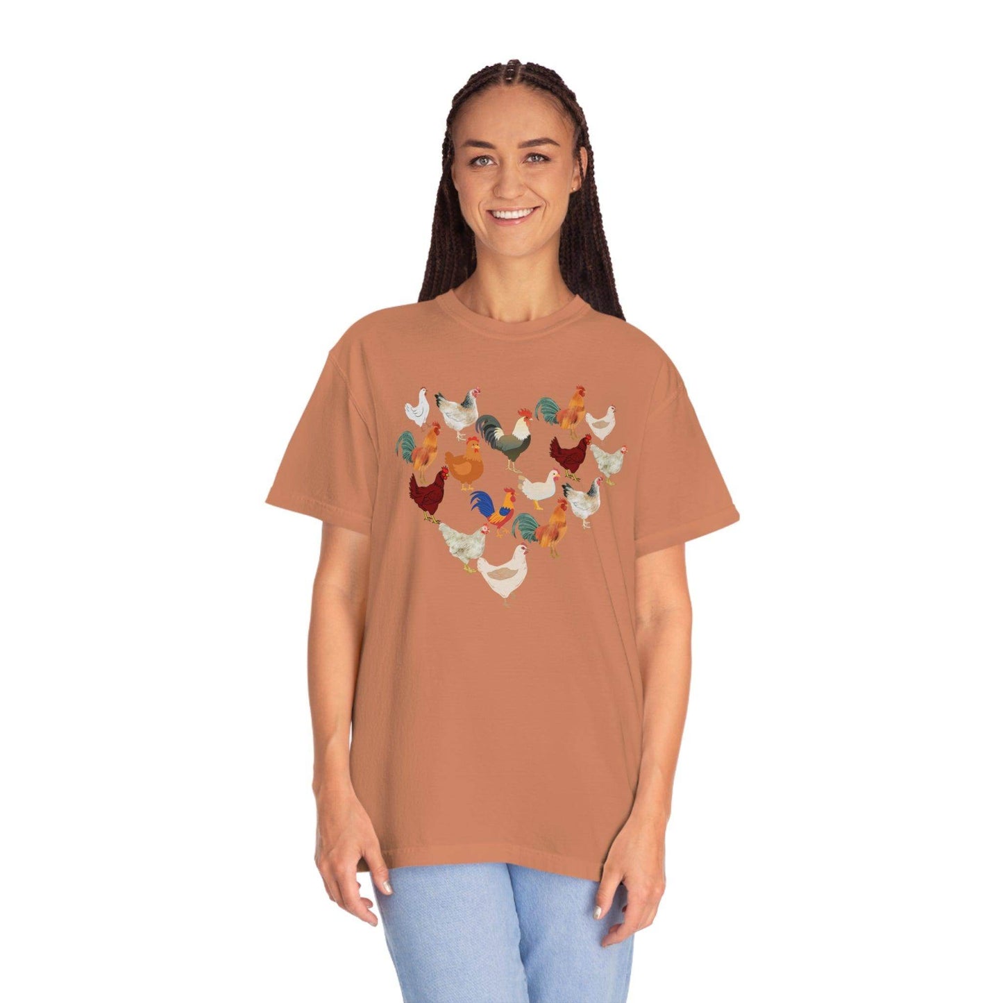 Love Chicken Shirt Chicken Tee Chicken Owner Gift - Gift For Chicken Lover gift - Giftsmojo