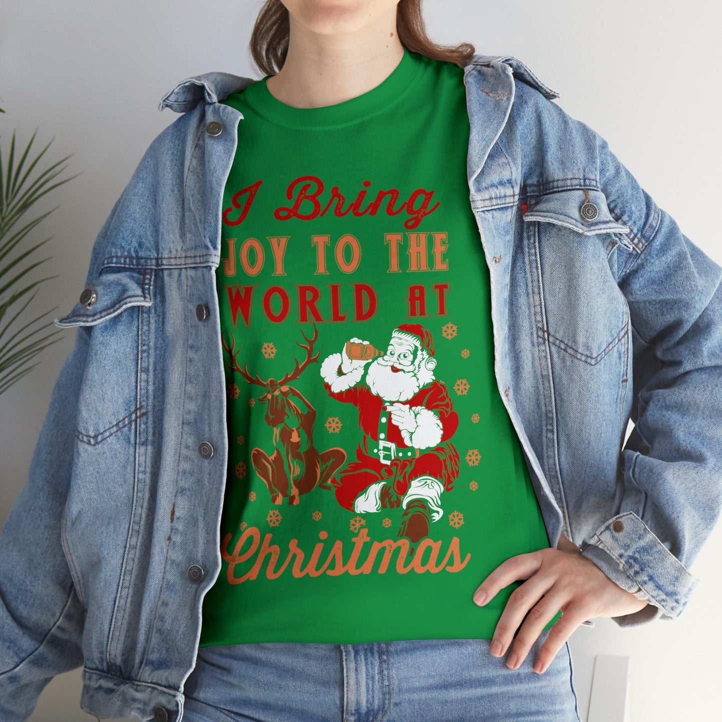 I bring Joy to the World at Christmas Shirt, Christmas Tee Christmas outfit, Christmas gifts
