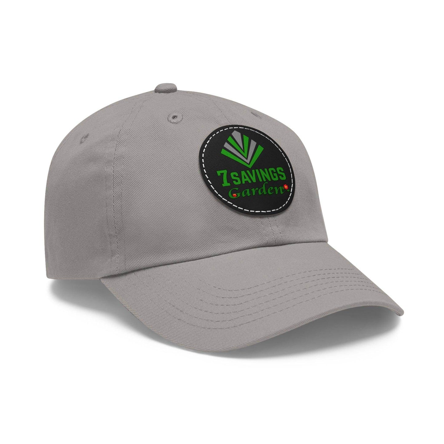 7savings Dad Hat with Leather Patch (Round) Plant lover hat - Giftsmojo