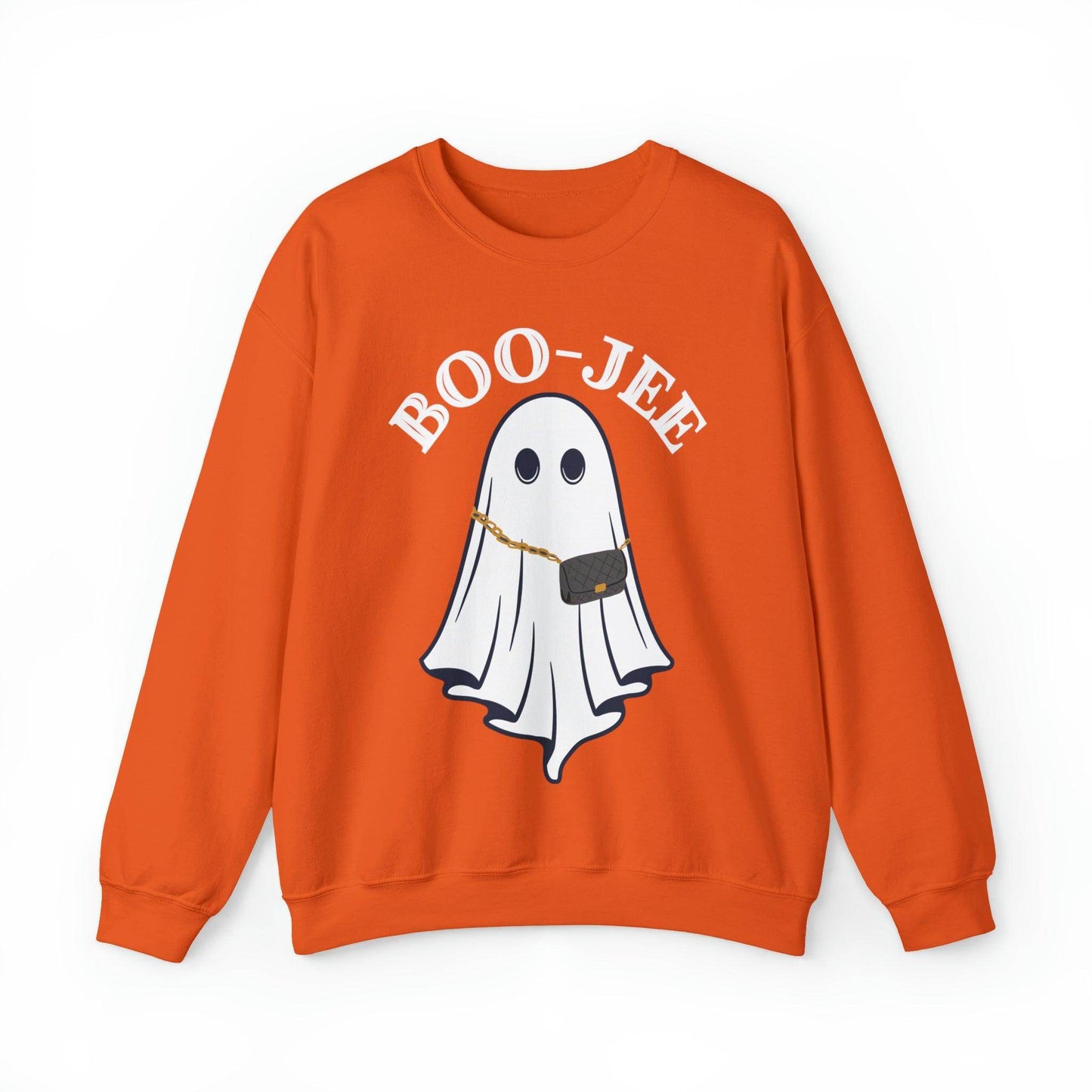 Boo-Jee Sweatshirt, Boo Halloween Sweatshirt Spooky - Giftsmojo