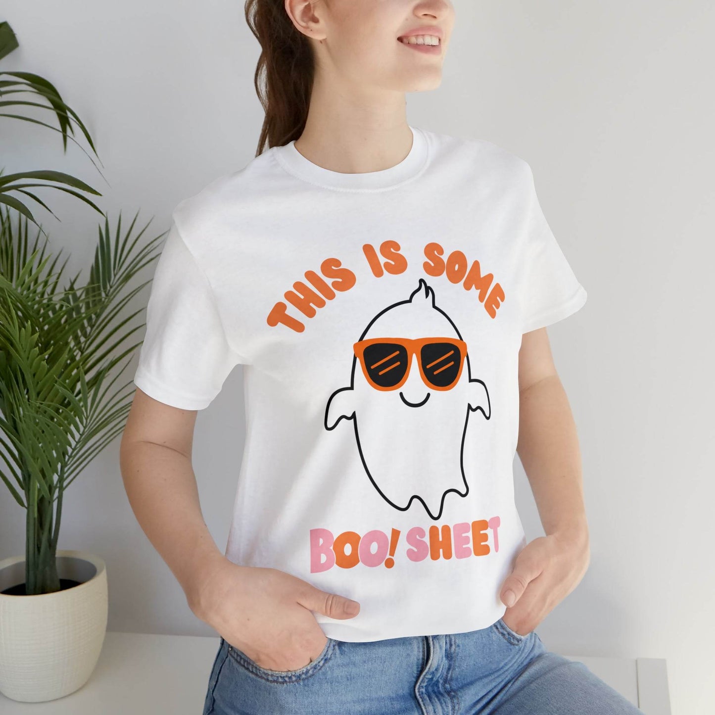 This Is Some Boo Sheet Funny Halloween Shirt Funny Halloween Costume Spooky Season Tee Funny Gift Shirt for Birthday Christmas Anniversary - Giftsmojo
