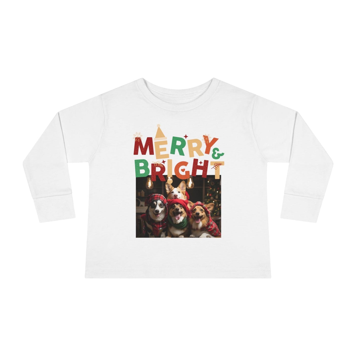 Toddler Christmas Shirt Toddler Christmas Long Sleeve Tee Kids Christmas Gift - Giftsmojo