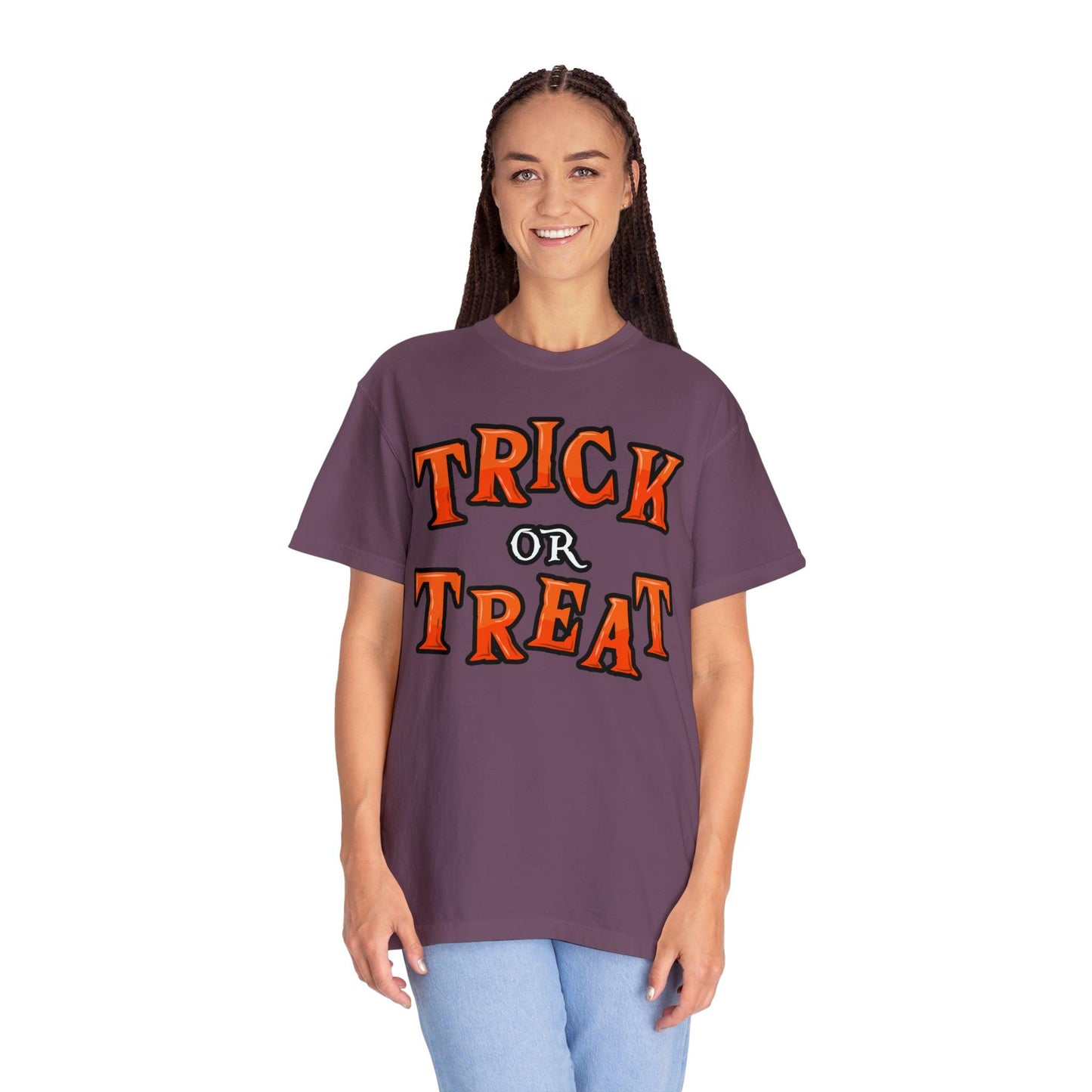 Trick or Treat Shirt Halloween Party Outfit Vintage Shirt Halloween Shirt Cute Spooky Shirt, Halloween Gift Halloween T-shirtRetro Halloween Tshirt - Giftsmojo