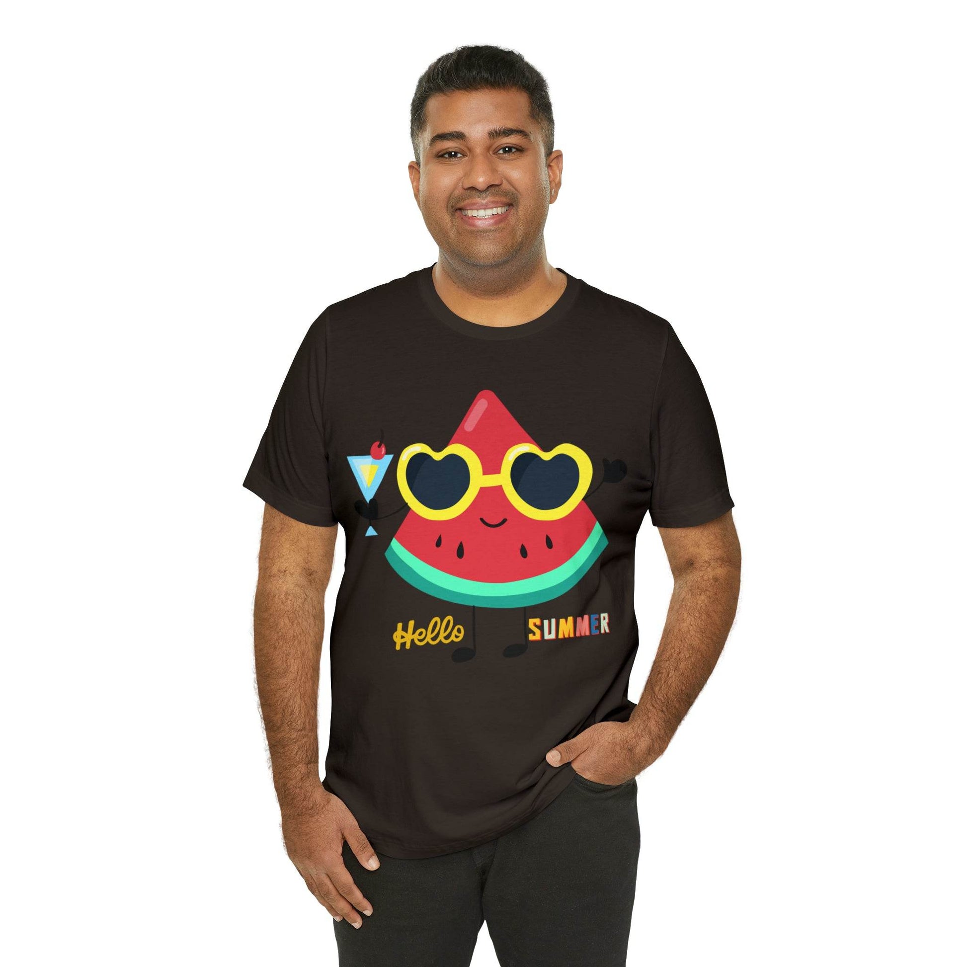 Funny Hello Summer Shirt, Water Mellon shirt, Summer shirts for women and men - Giftsmojo