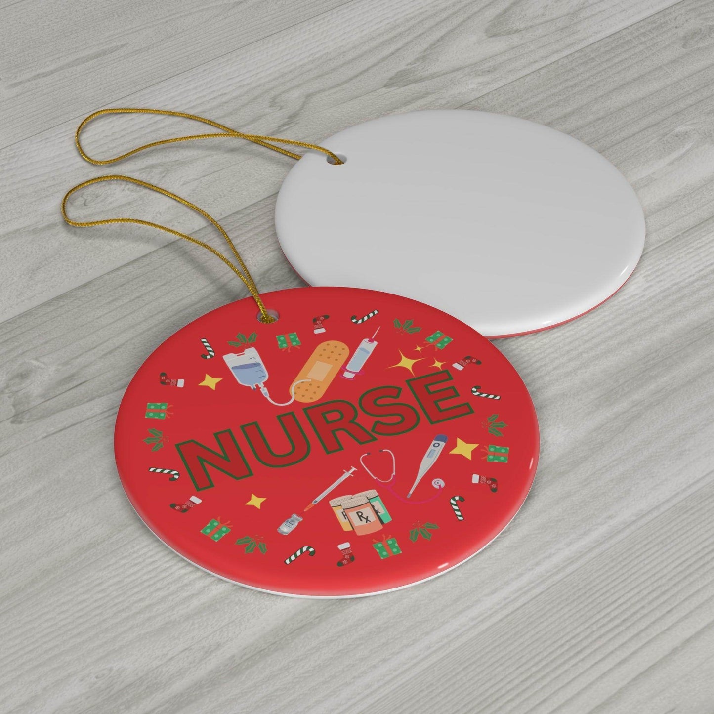 Nurse Christmas Ornament Nurse Ornament Nurse Christmas Tree Ornament Nurse Care Ornament Nurses Ornament Occupation Job - Giftsmojo