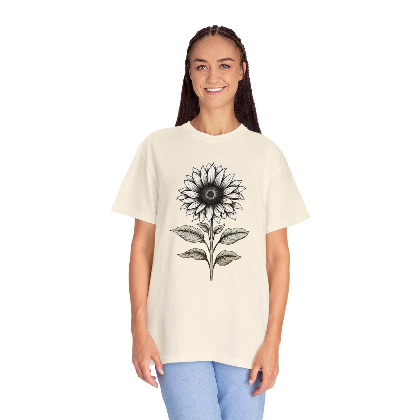 Sunflower Shirt Flower Shirt Aesthetic, Floral Graphic Tee Floral Shirt Flower T-shirt, Gift For Her Women Wildflower Shirt - Giftsmojo